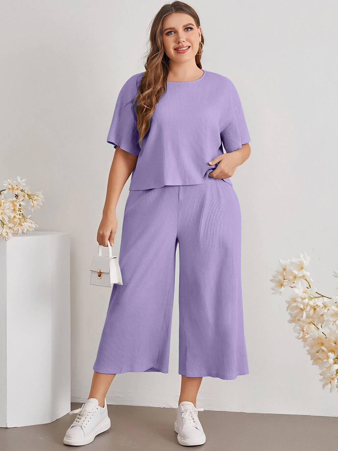 

SATPURUSH Midi Dress, Purple