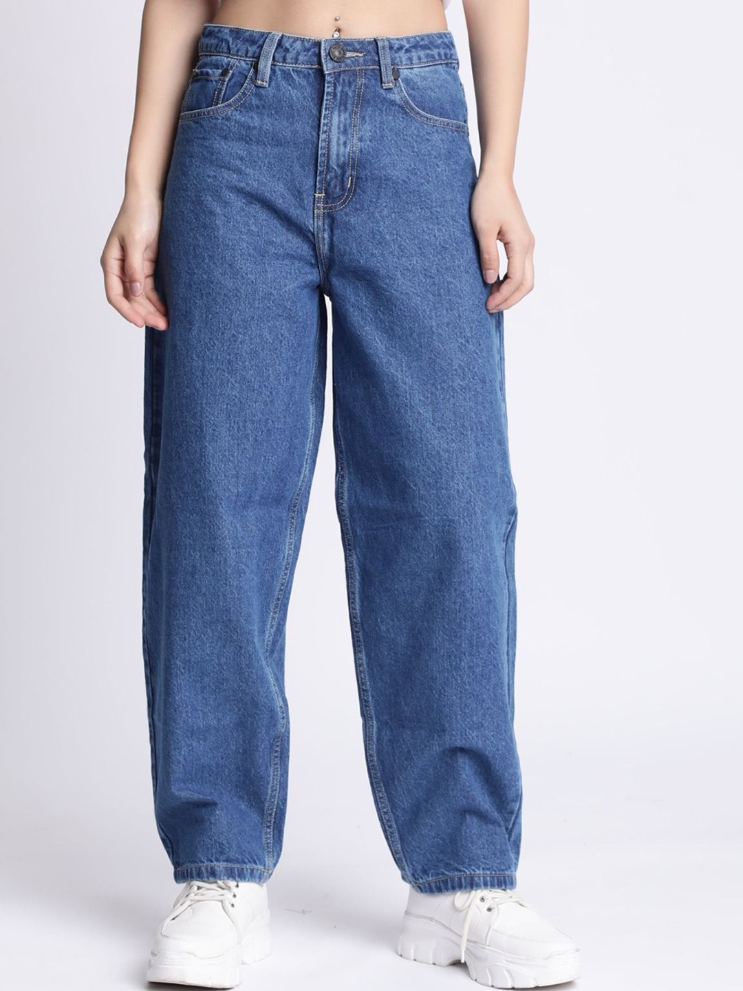 

Bene Kleed Women High-Rise Jeans, Blue