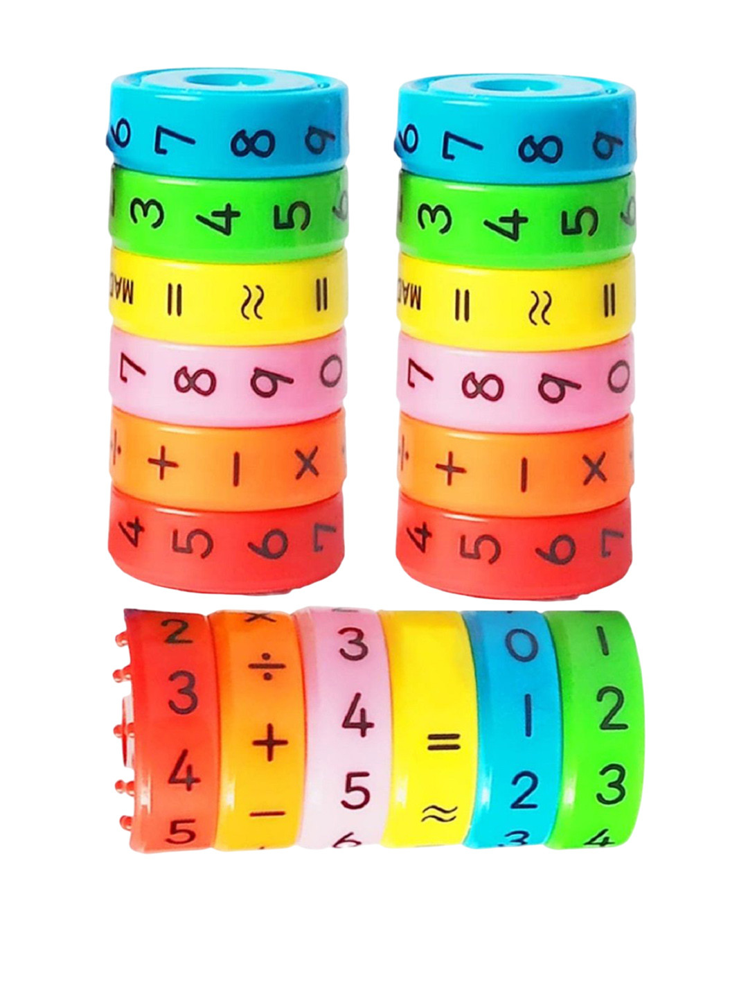 

ADKD BPA Free Math Toy Toy Learning and Development Toys, Blue