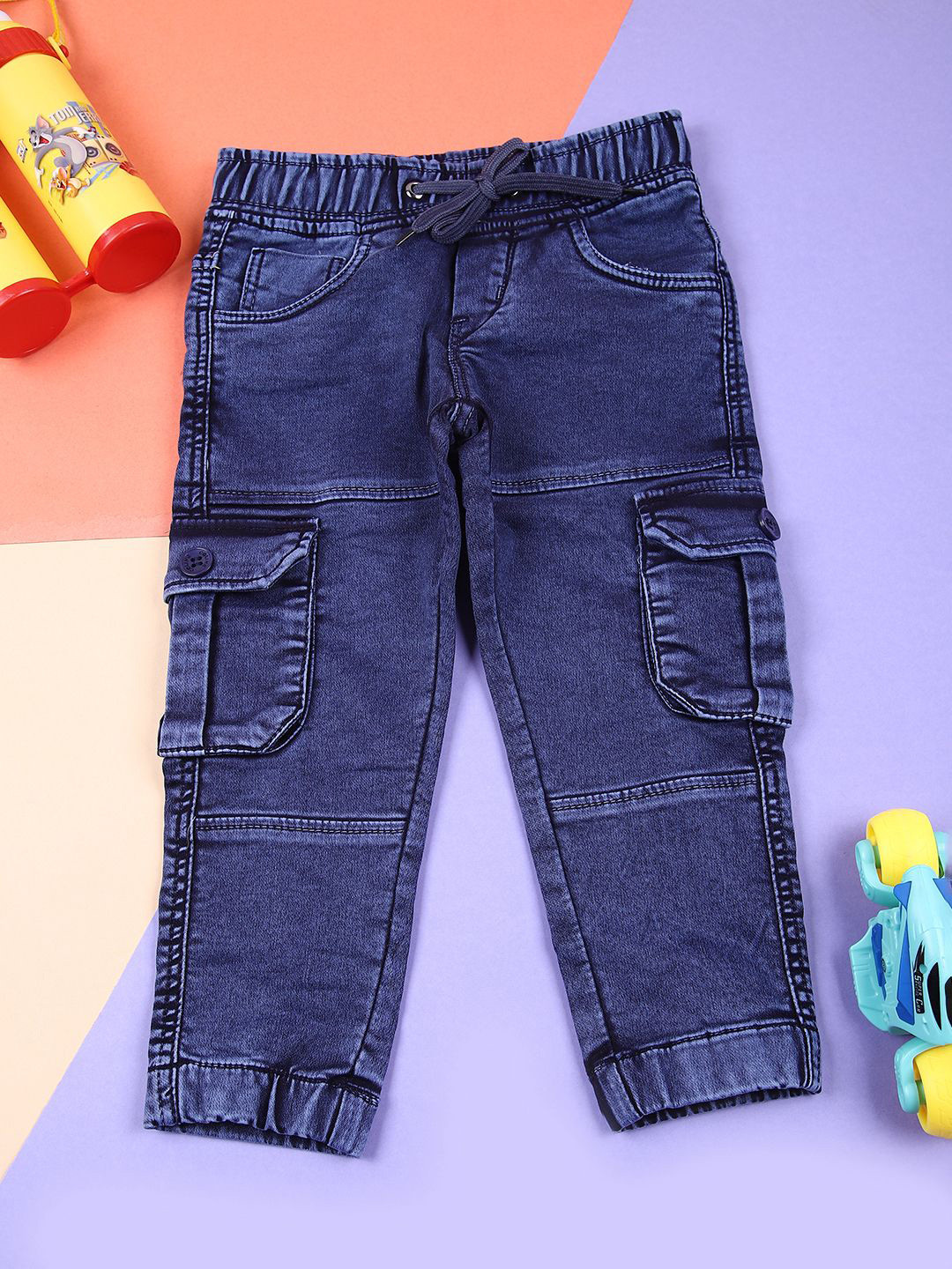 

V-Mart Boys Light Fade Jeans, Blue