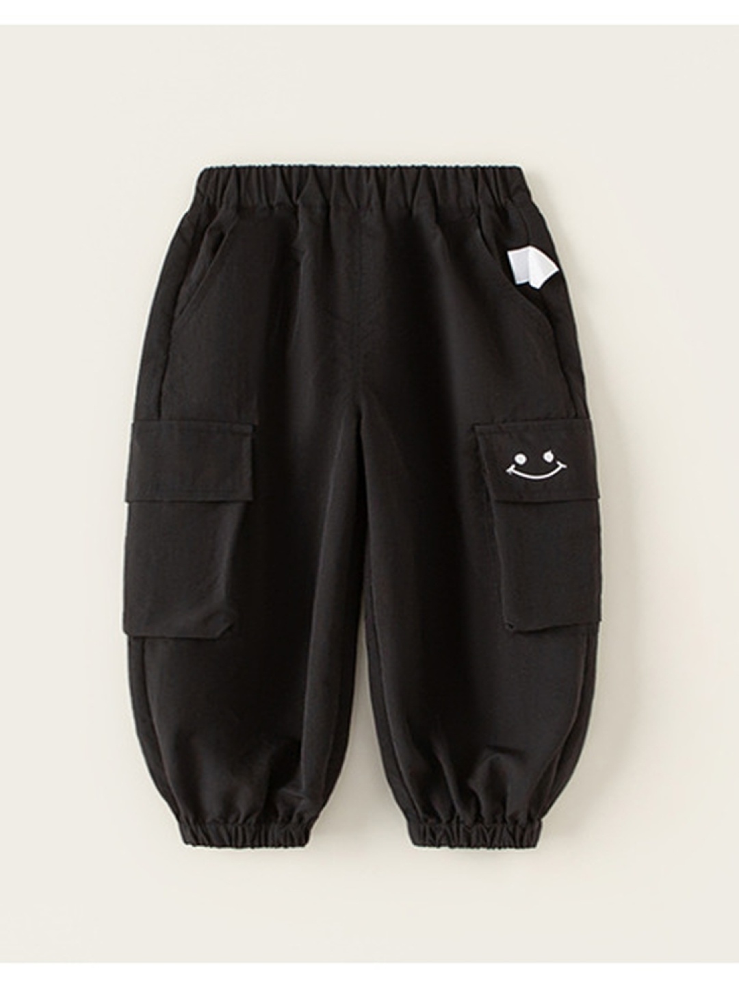 

LULU & SKY Girls Tapered Fit Joggers Trousers, Black
