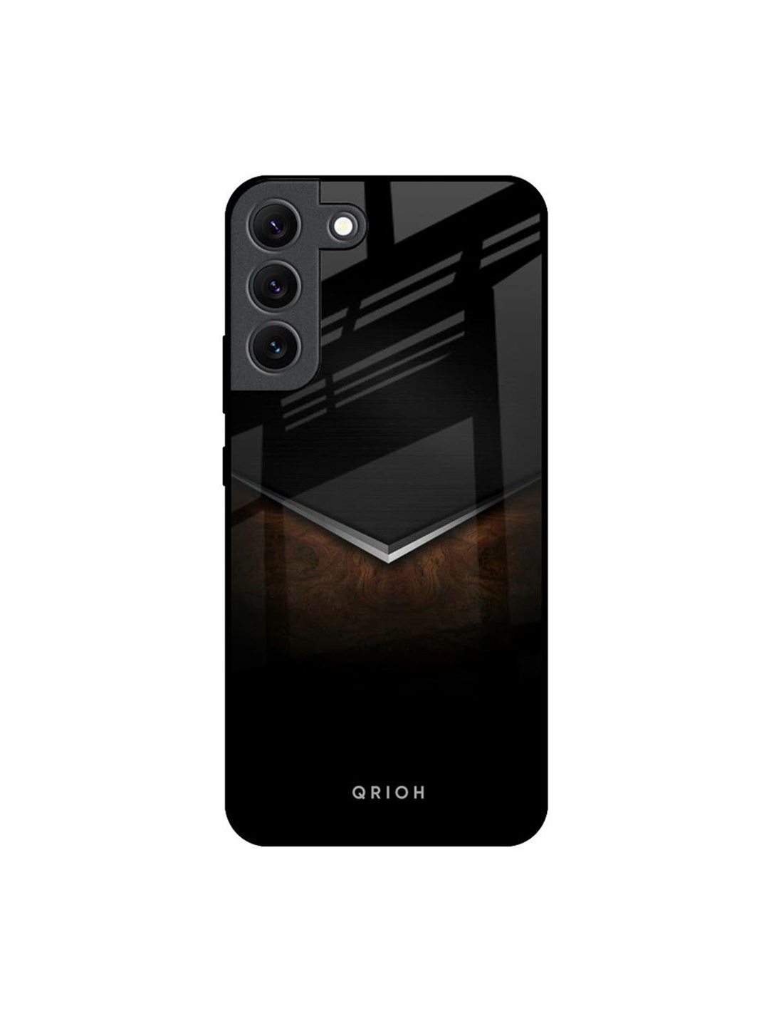 

QRIOH Quirky Printed Samsung Galaxy S22 Back Case Mobile Accessories, Black