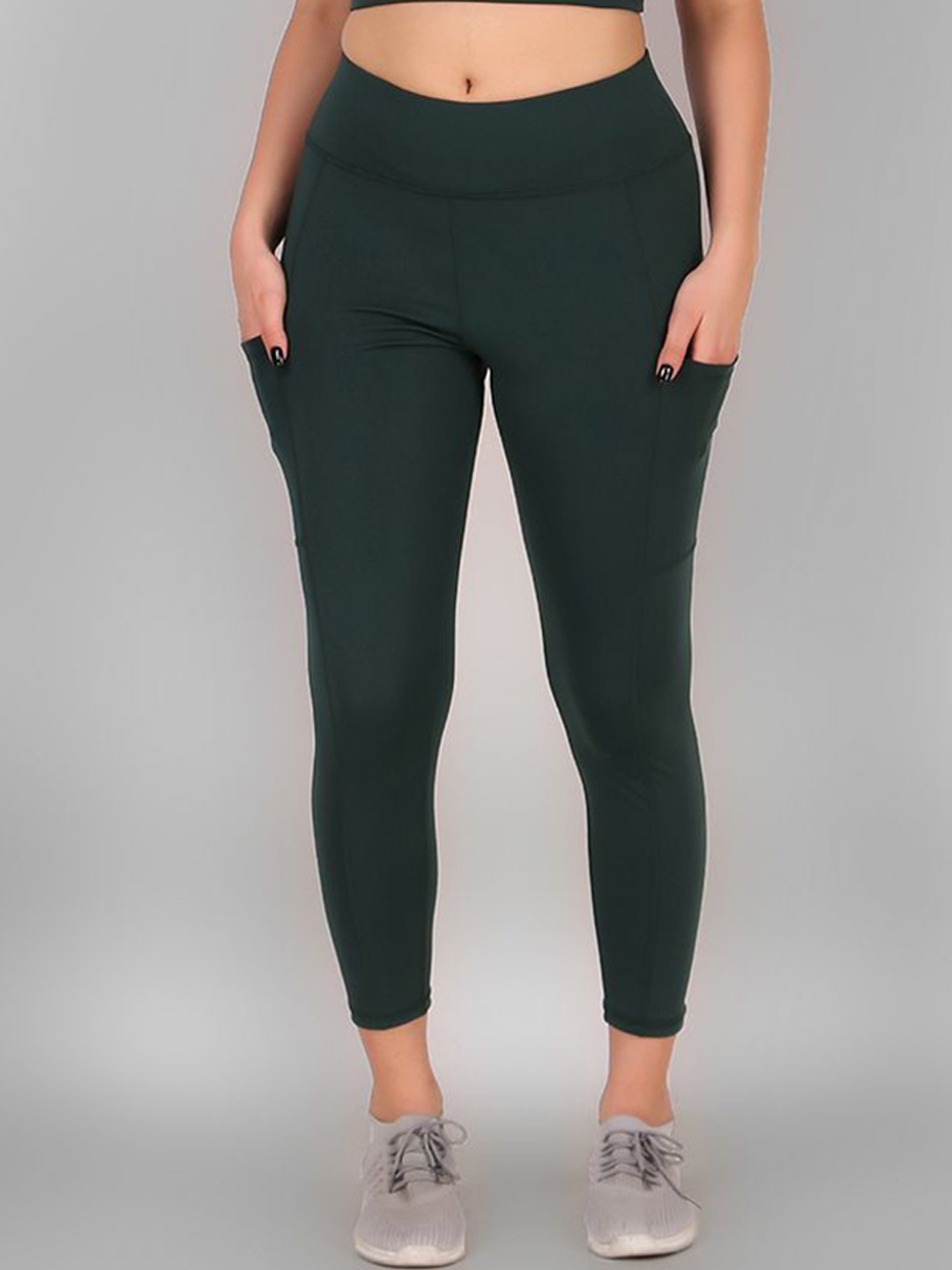 

NEXSTEP Slim-Fit Side Pocket Tights, Green