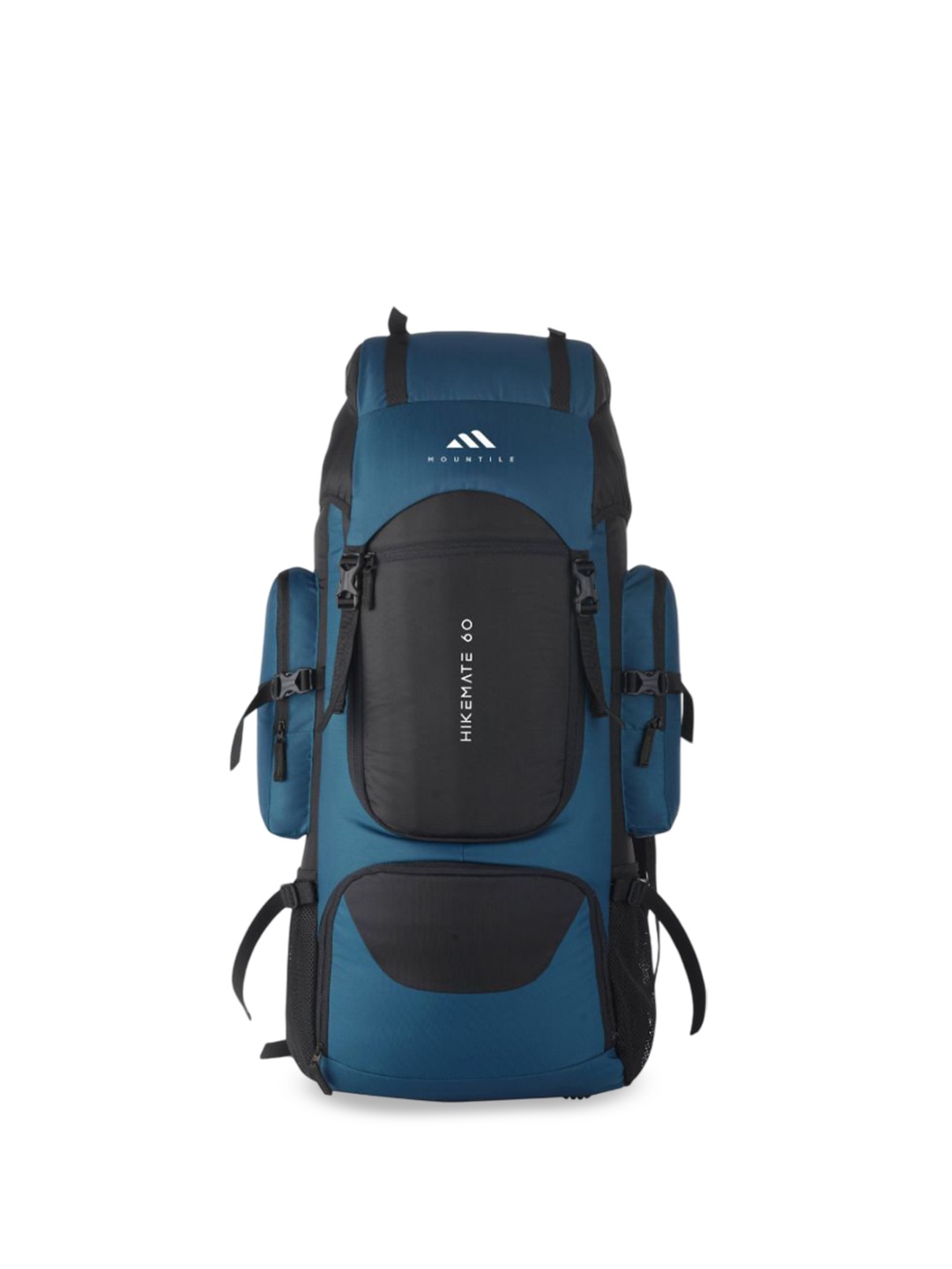 

MOUNTILE Hike Mate Rucksack Travel Backpack - 60L, Blue