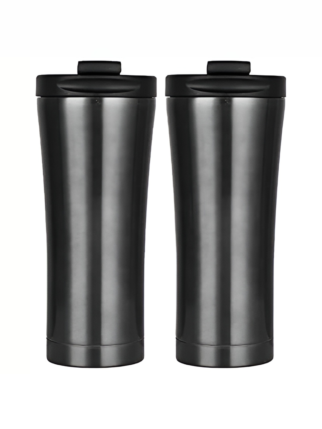 

Baskety Grey Solid Stainless Steel Glossy Mugs Set of Cups and Mugs
