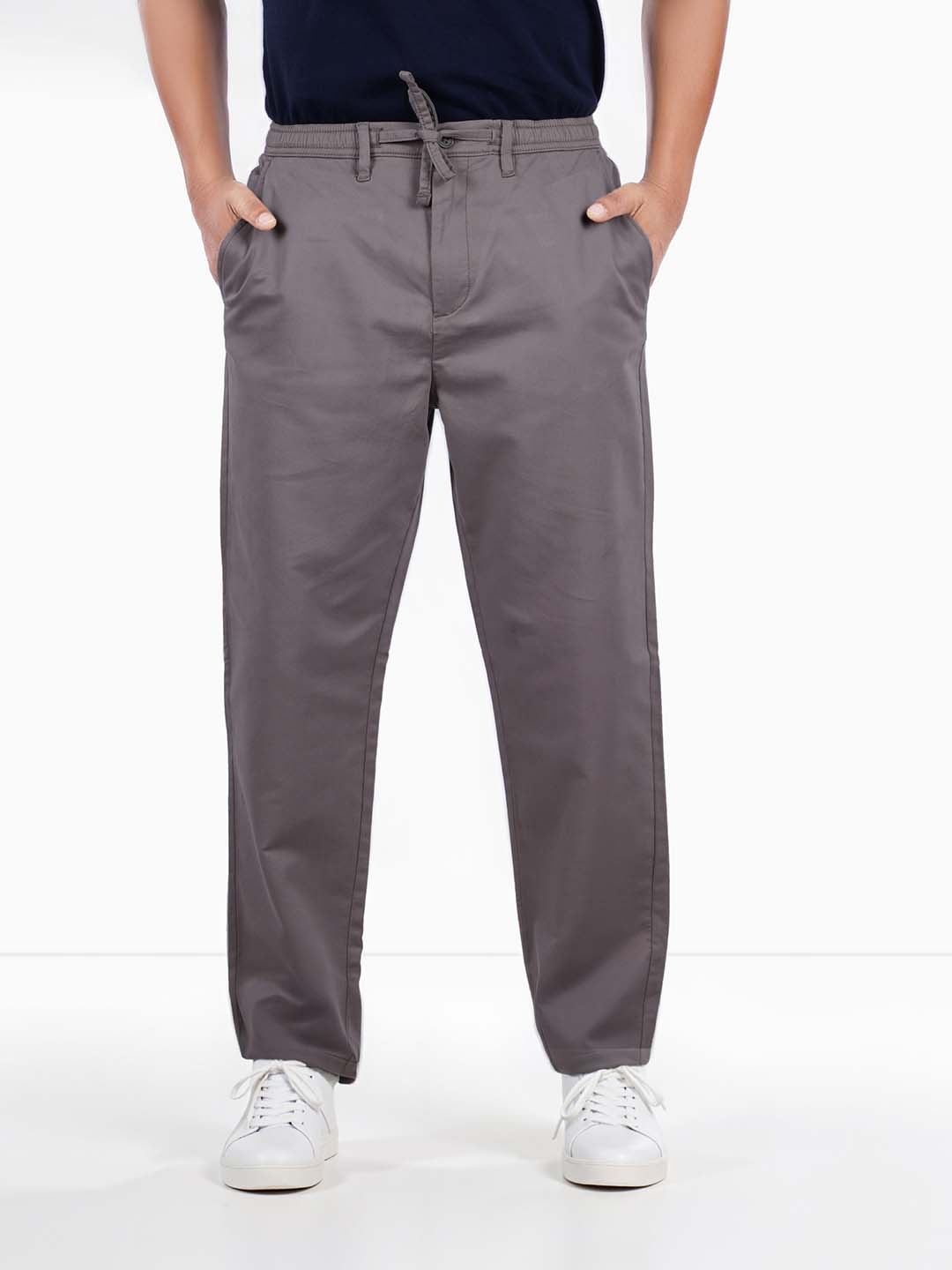 

Celio Men Easy Wash Trousers, Grey