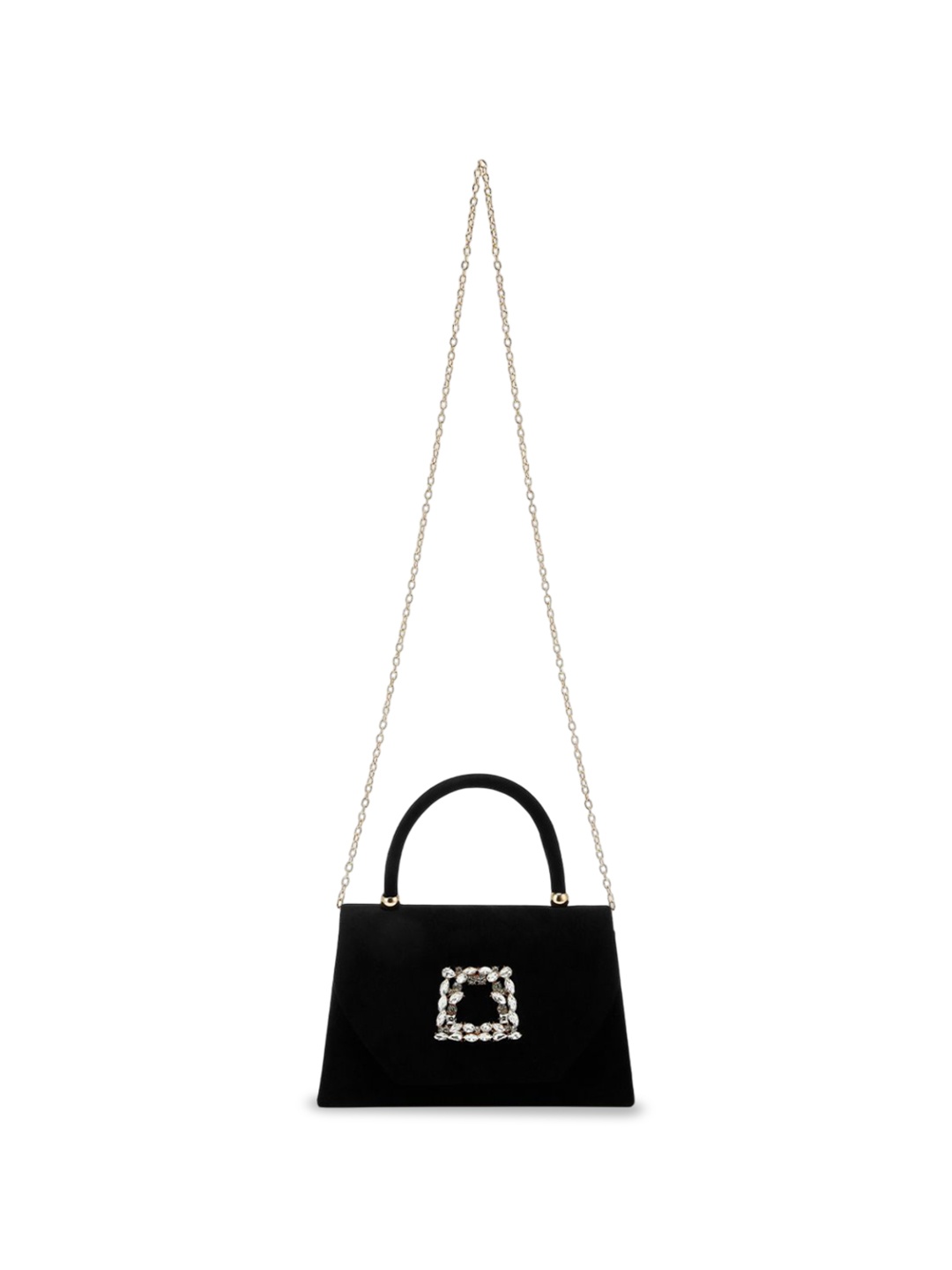 

London Rag PU Swagger Handheld Bag, Black