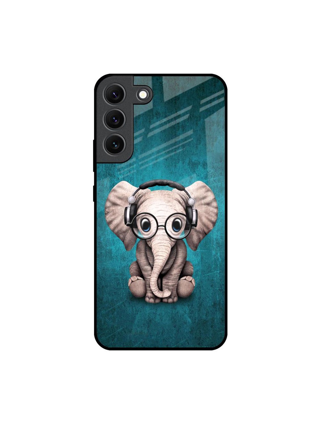 

QRIOH Quirky Printed Samsung Galaxy S22 Back Case Mobile Accessories, Blue
