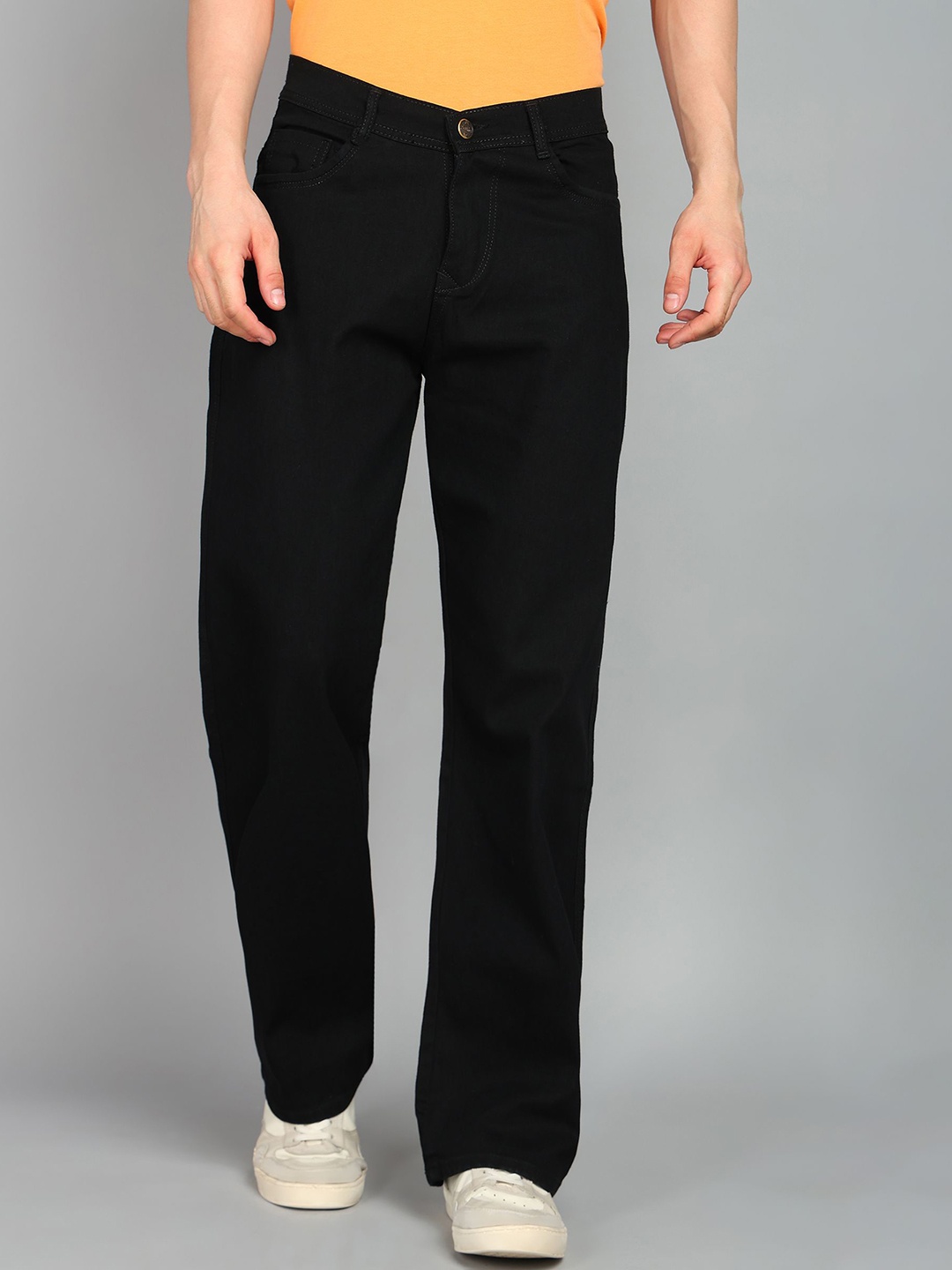 

Moda Rapido Men Classic Stretchable Jeans, Black