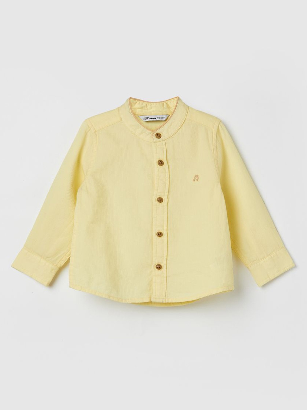 

Fame Forever by Lifestyle Boys Opaque Casual Shirt, Yellow