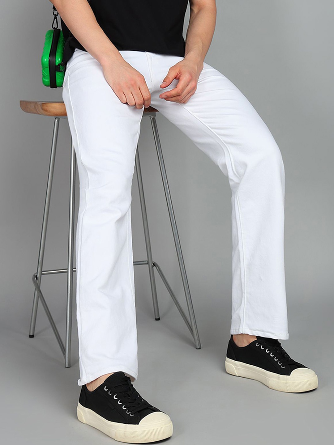

Moda Rapido Men Classic Stretchable Jeans, White