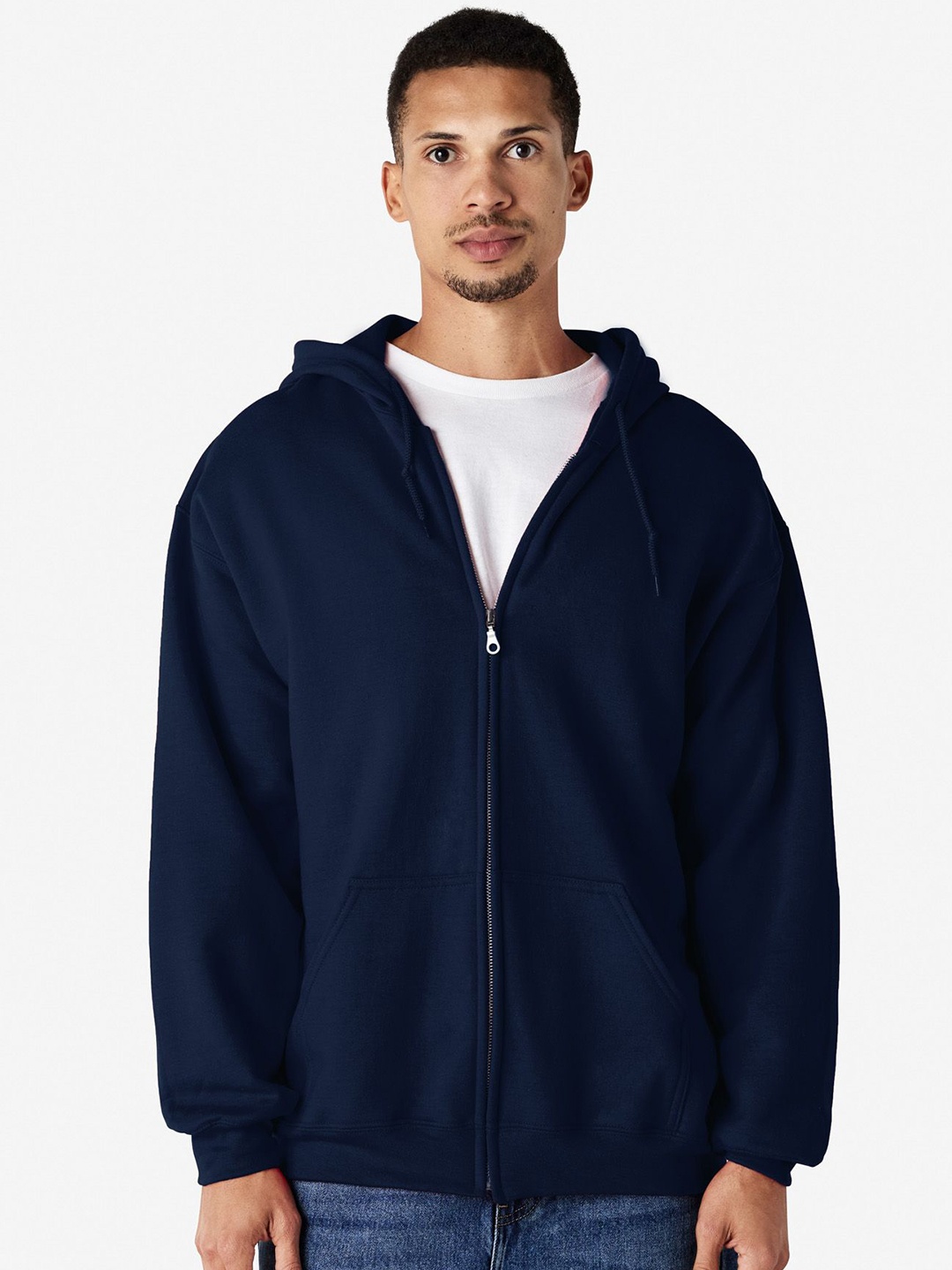 

Gildan Men Hooded Sweatshirt, Navy blue