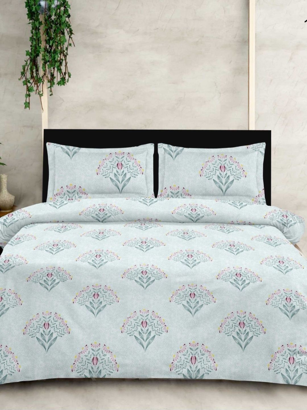 

Sleeping Owls- because your sleep matters Green 210TC King Bedsheet Set- 2.74m x 2.74m