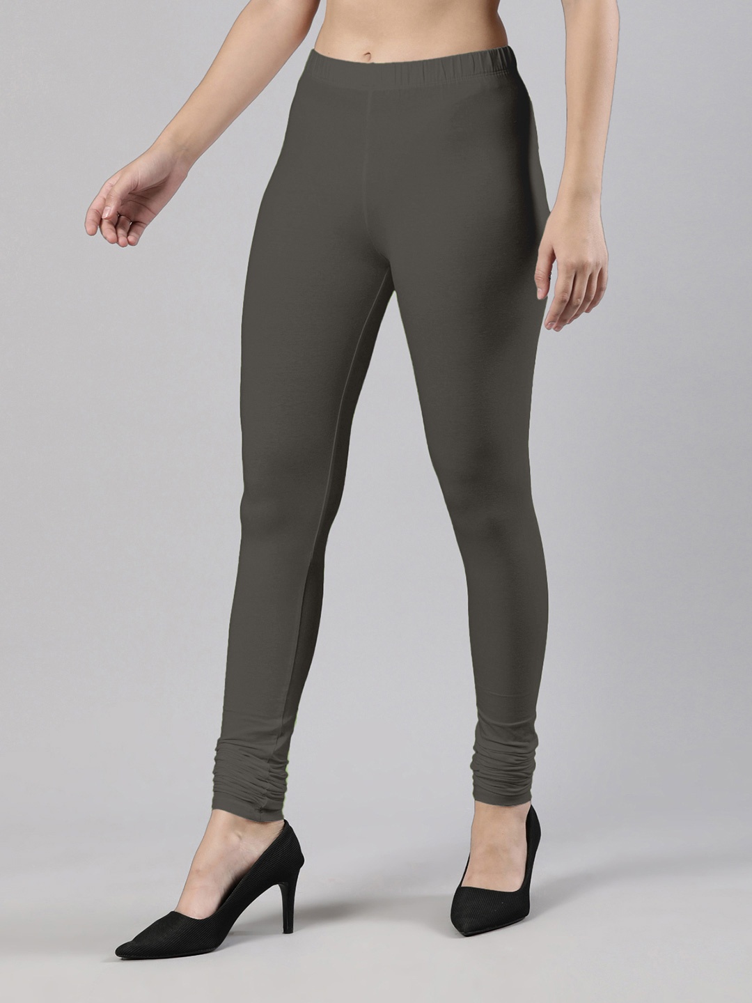 

Femmora Churidar Length Leggings, Grey