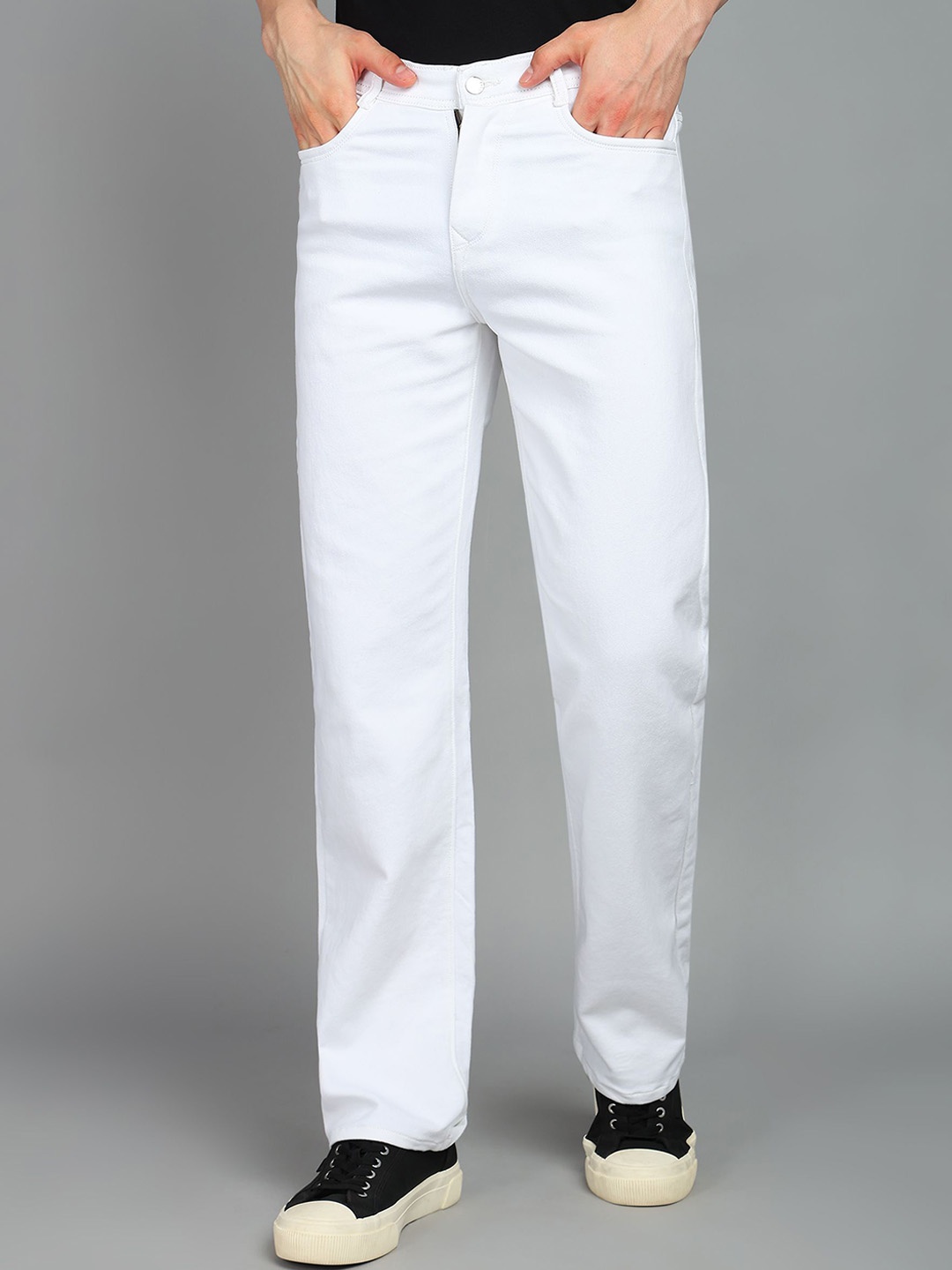 

Moda Rapido Men Classic Stretchable Jeans, White