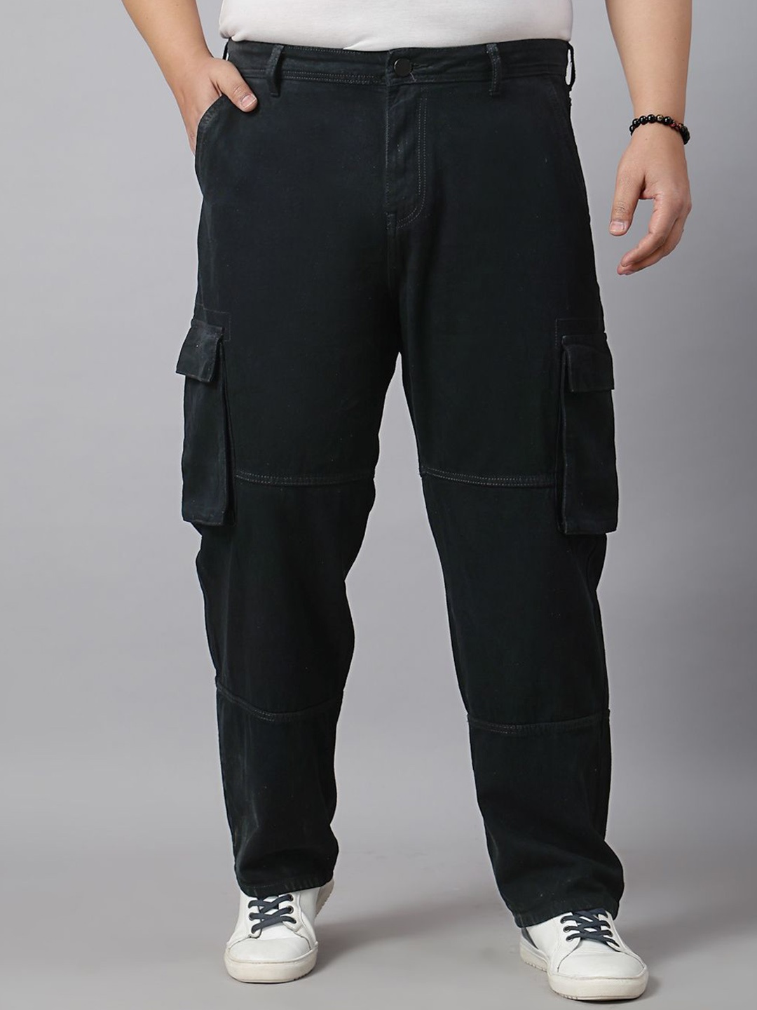

Style Quotient Men Relaxed Fit Jeans, Black