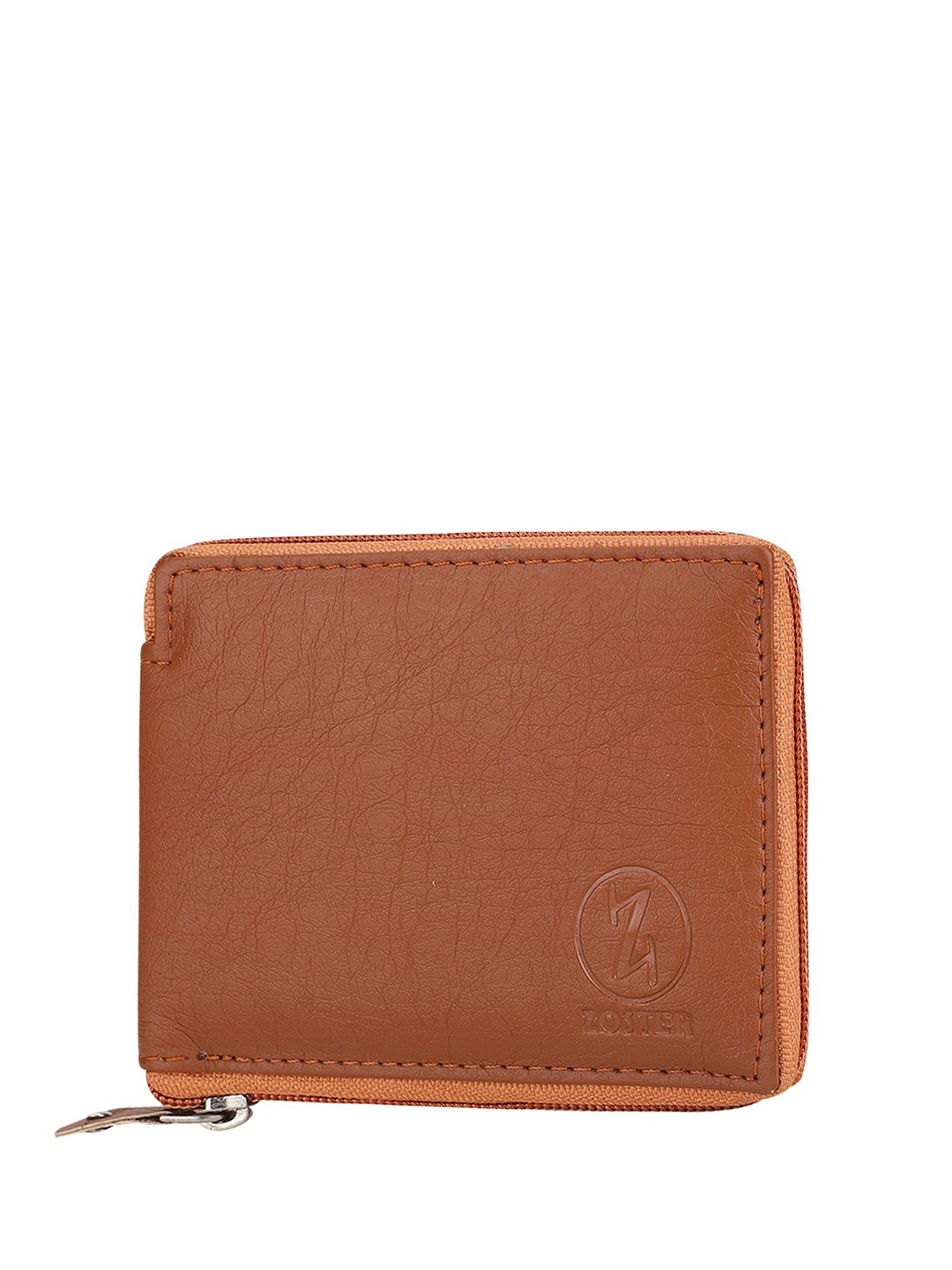 

ZOSTER Women Zip Around Wallet, Tan