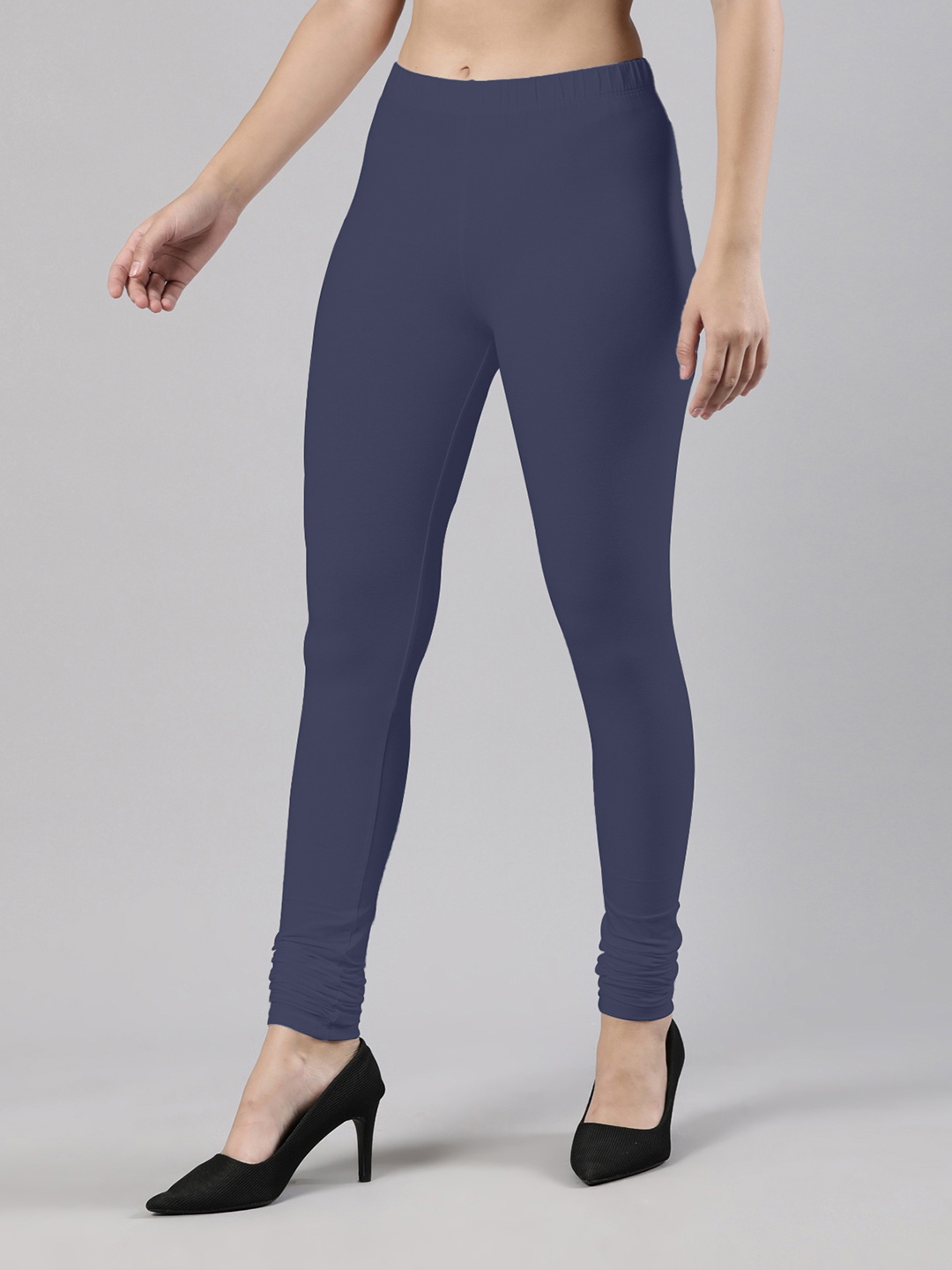 

Femmora Churidar Length Leggings, Blue
