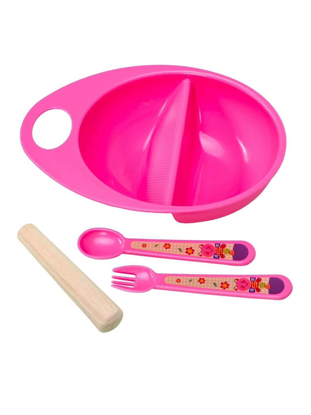 

Adore Pink Kids Pink Baby Feeding Utensils