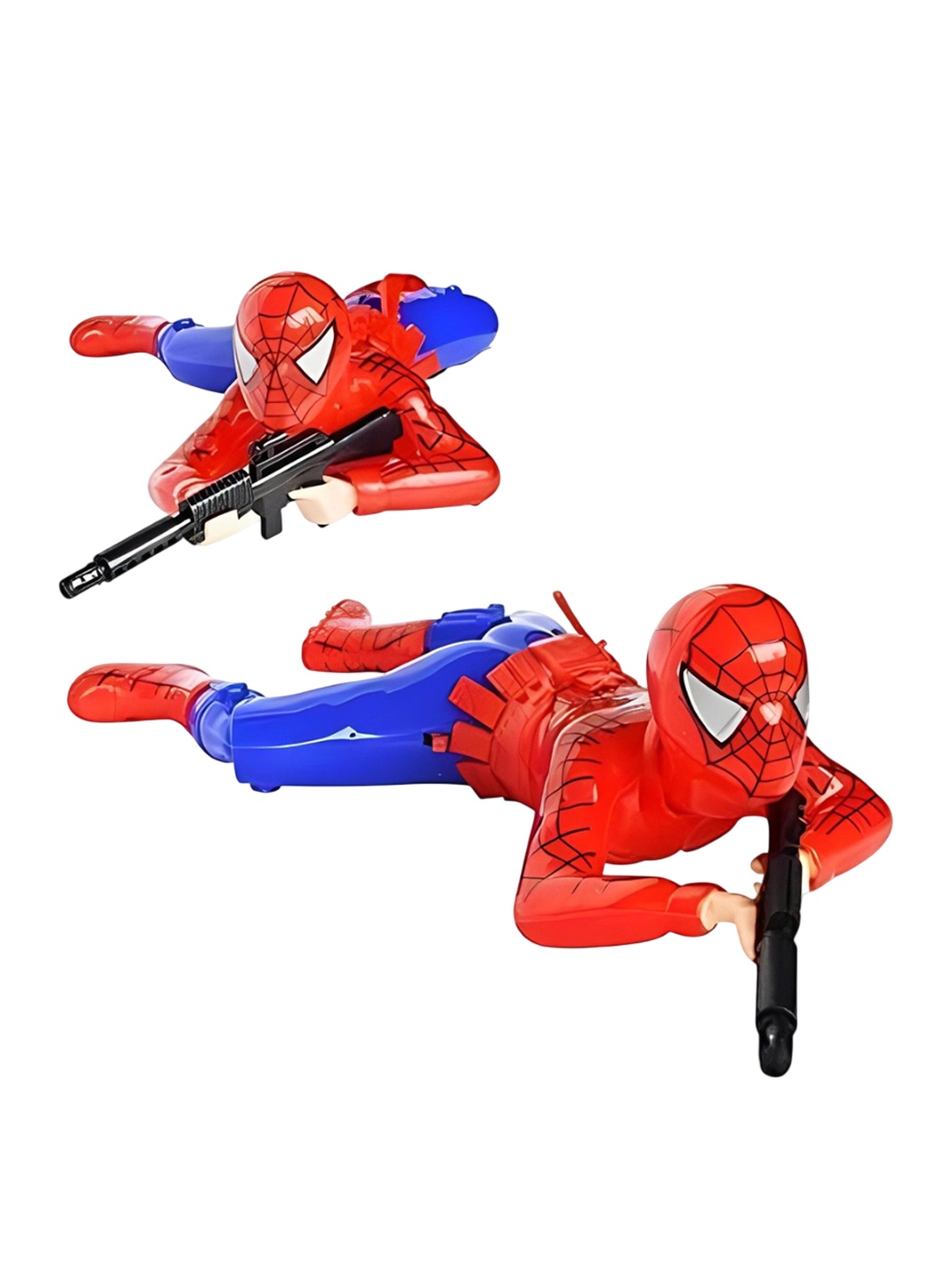 

ADKD Kids Crawling Superhero Action Figure Moving Toy, Blue