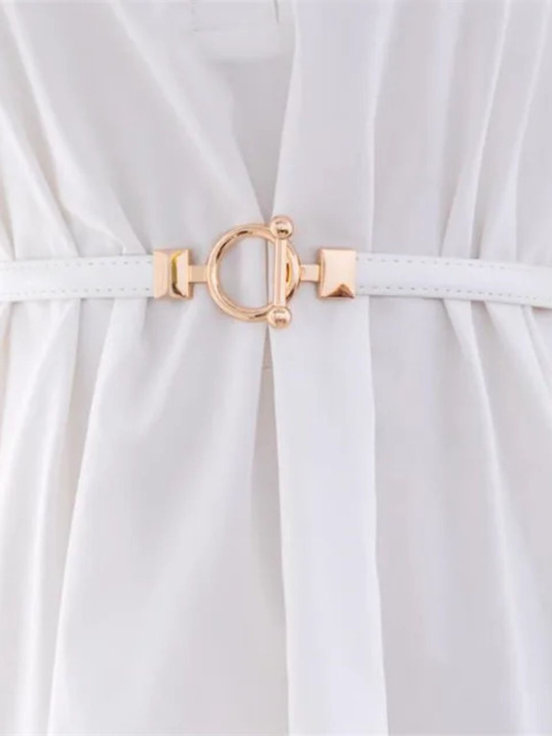 

NOTHING ORDINARY Women Belt, White