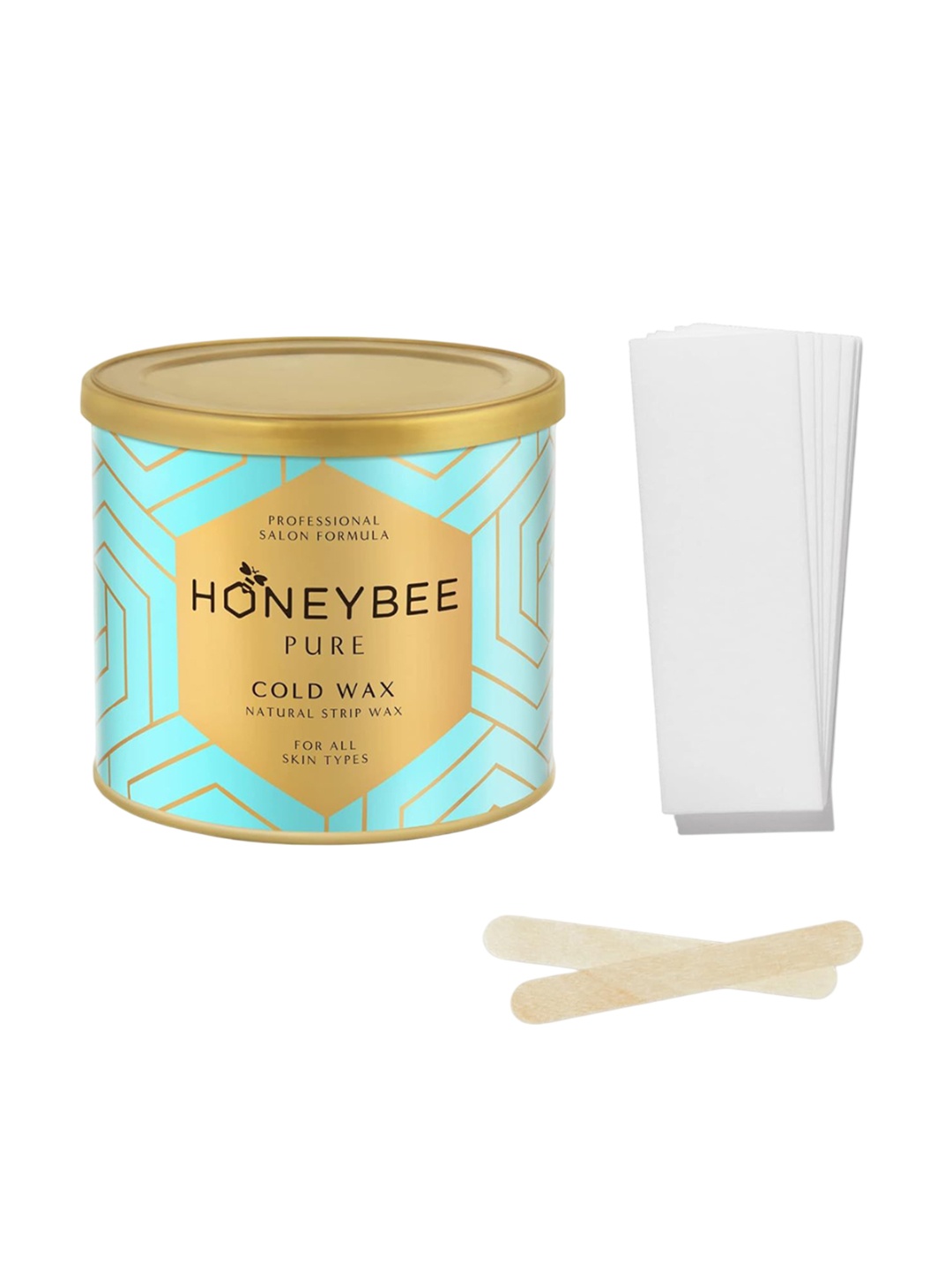 

Honeybee Pure Cold Sugar Wax For Hair Removal - 600 g, Blue