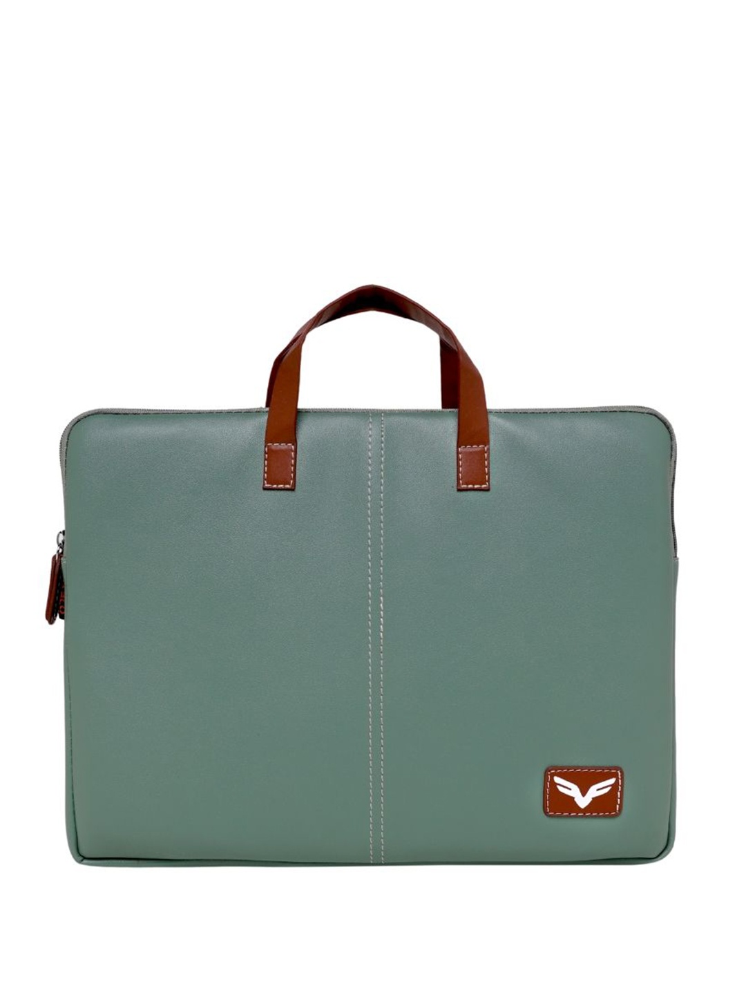 

FABCO Men PU Laptop Bag, Green