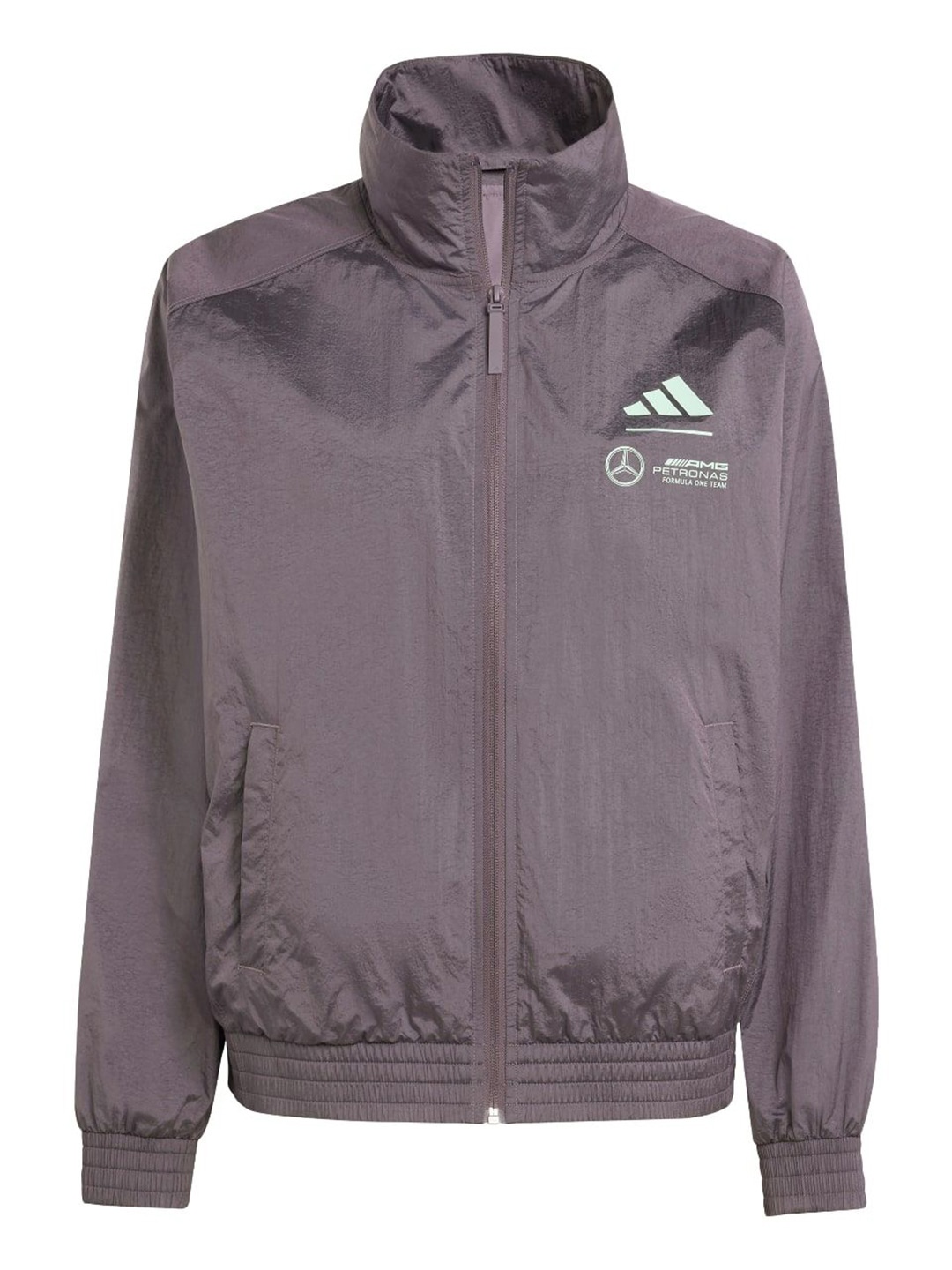 

ADIDAS Mer Pw TT Printed Long Sleeve Jacket, Grey
