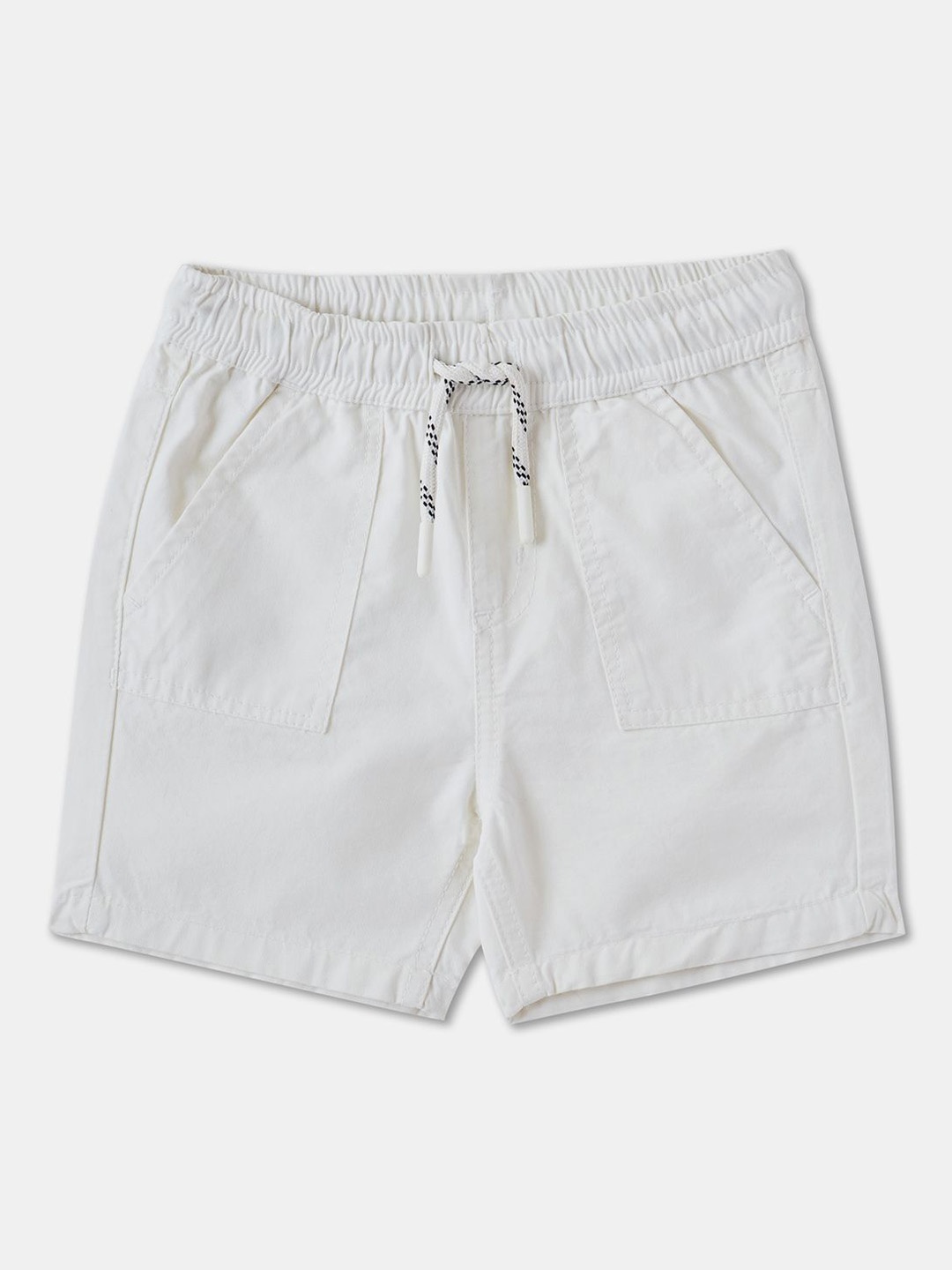 

R&B Boys Shorts, White