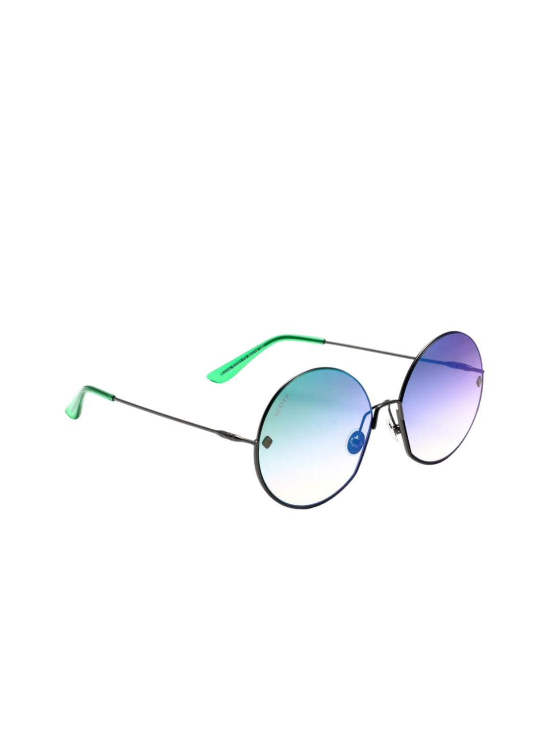 

SCOTT Women Round Sunglasses with UV Protected Lens, Green