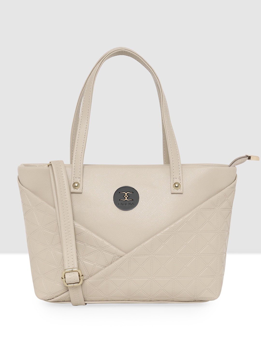 

ESBEDA PU Swagger Handheld Bag, Cream