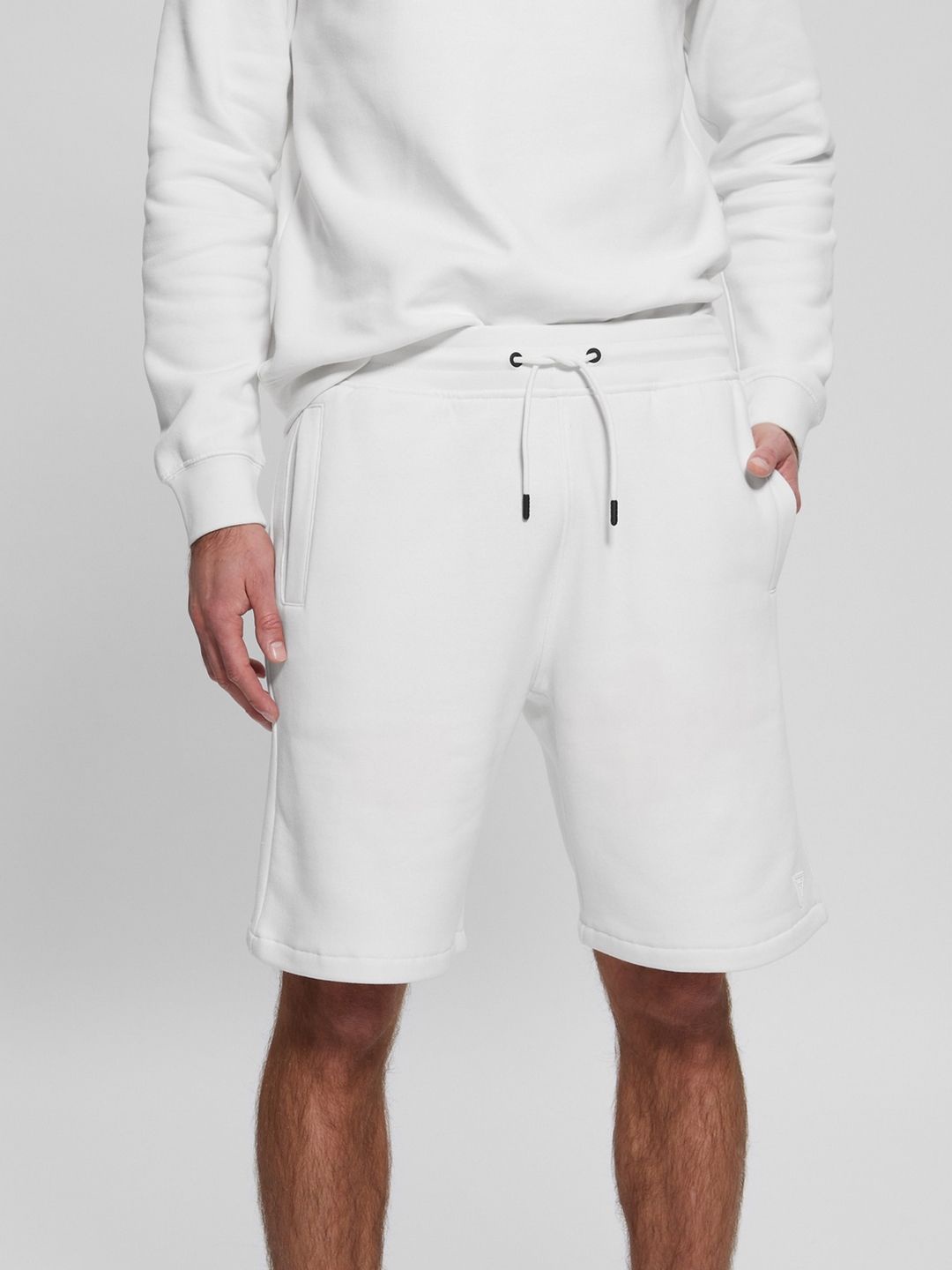 

GUESS Men Shorts, Off white
