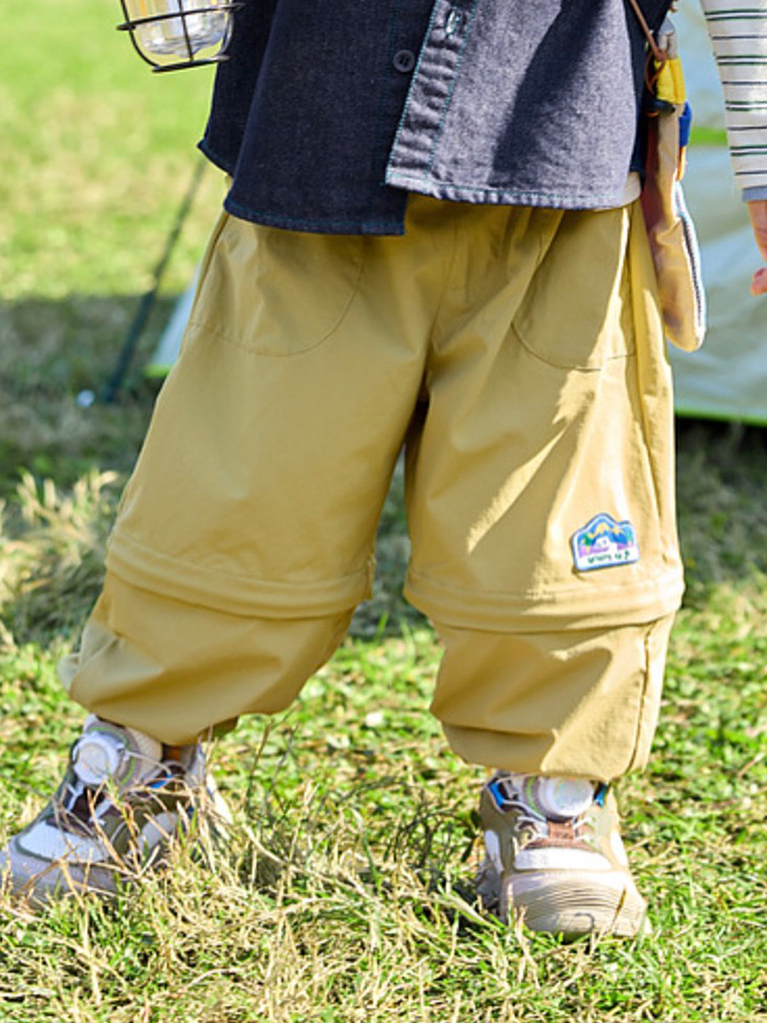 

LULU & SKY Girls Printed Trousers, Green