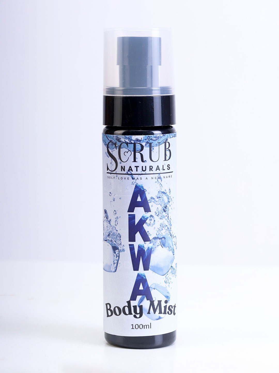 

SCRUB NATURALS Akwa Long Lasting Cruelty-Free Body Mist - 100 ml, Blue