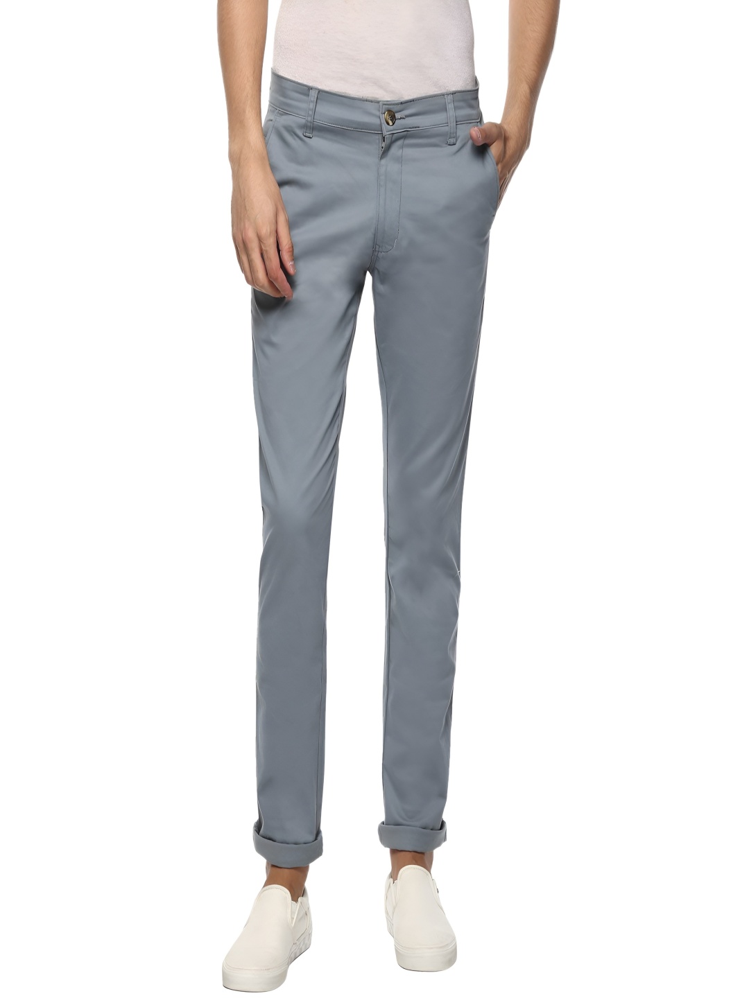 

Ben Martin Men Relaxed Chinos Trousers, Grey