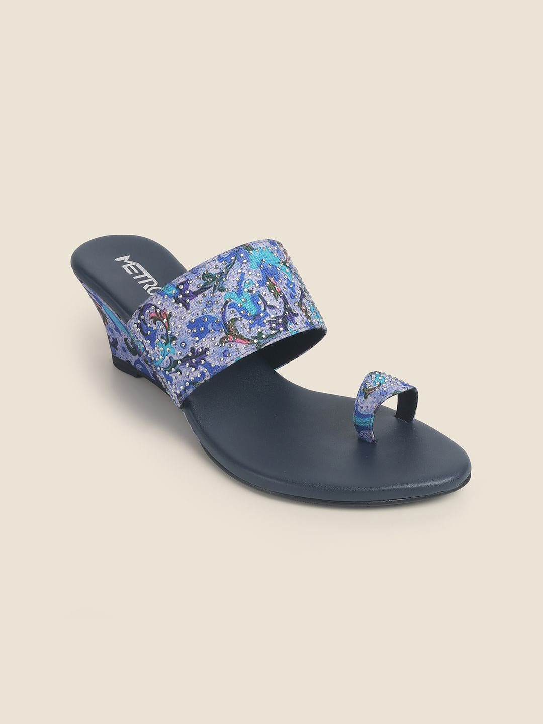 

Metro Wedge Sandals, Blue