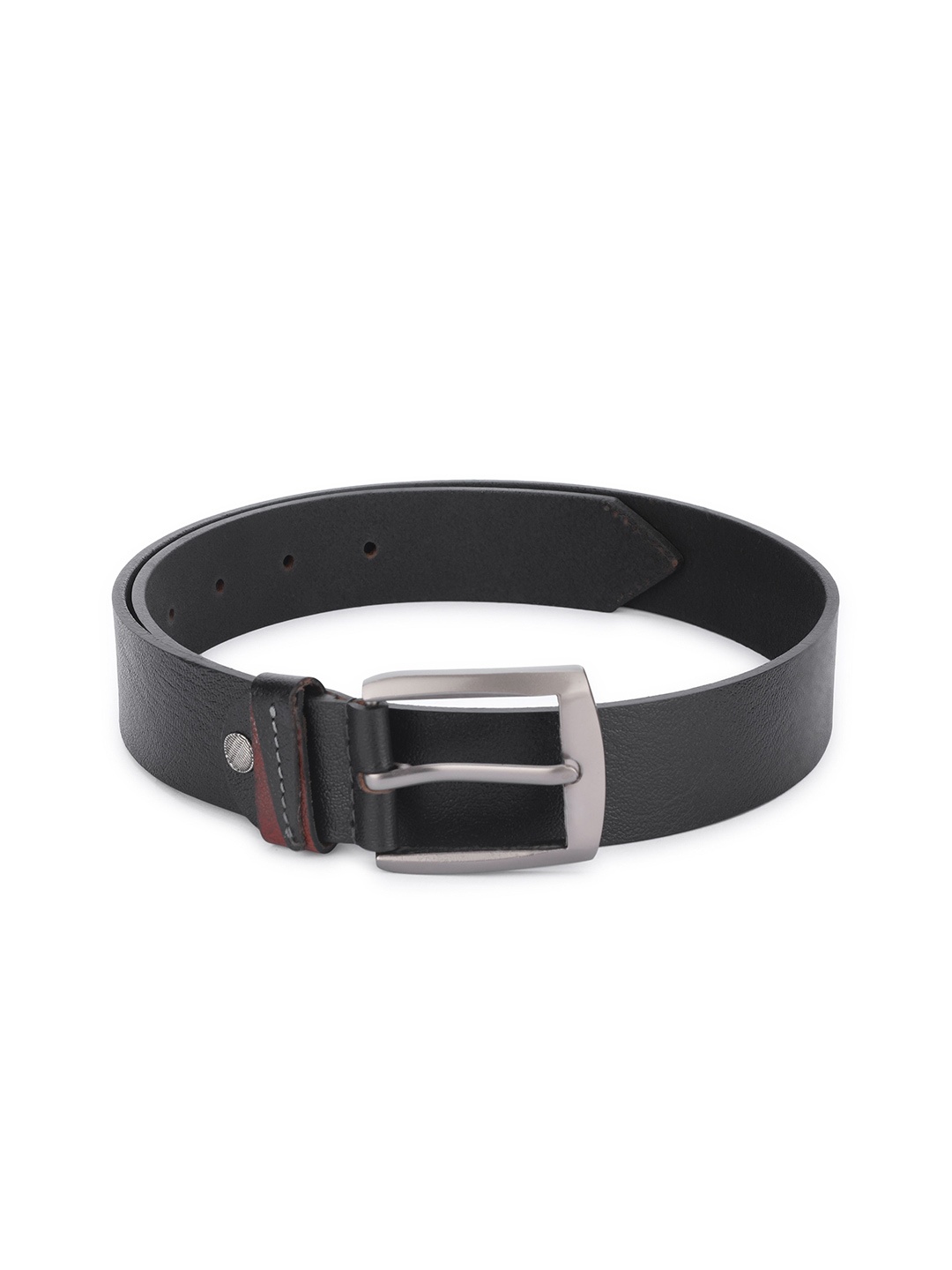 

WROGN Men Leather Belt, Black