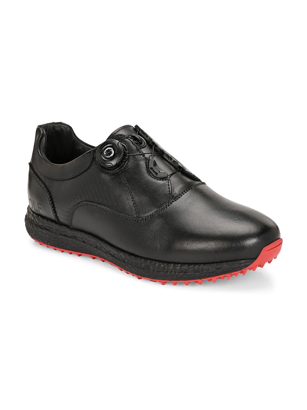 

PRO ASE Men Leather Golf Shoes, Black