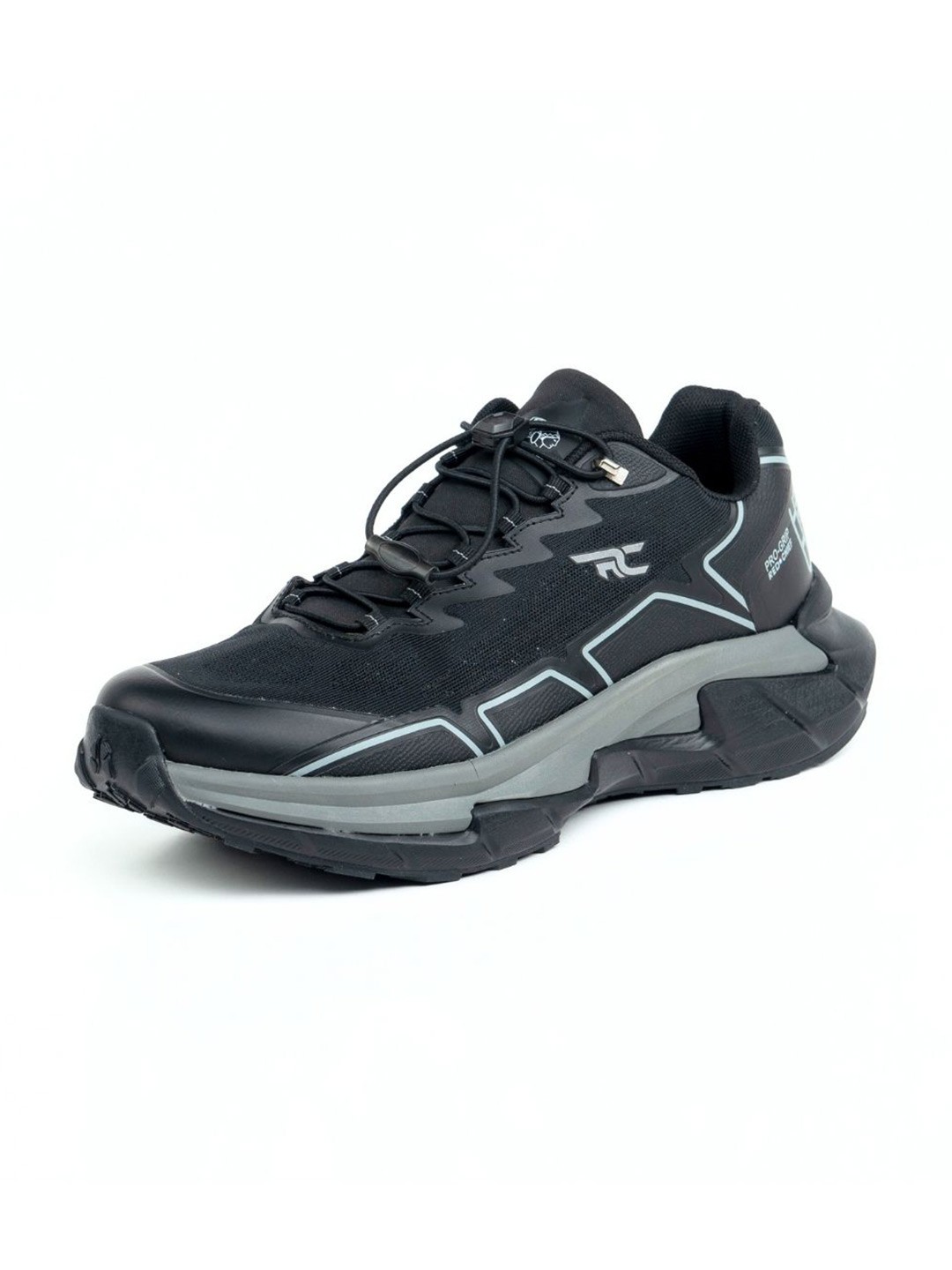 

Red Chief Men Mesh Running Non-Marking Shoes, Black