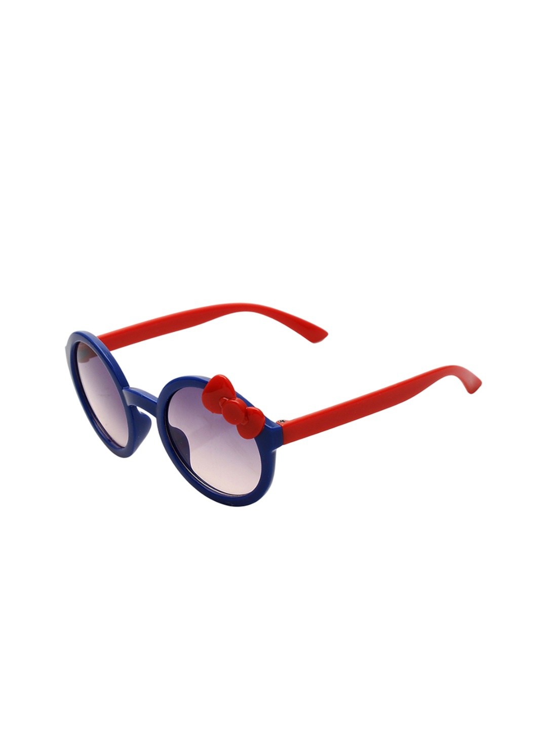 

SHOP FRENZY Unisex Kids Round Sunglasses with UV Protected Lens, Black
