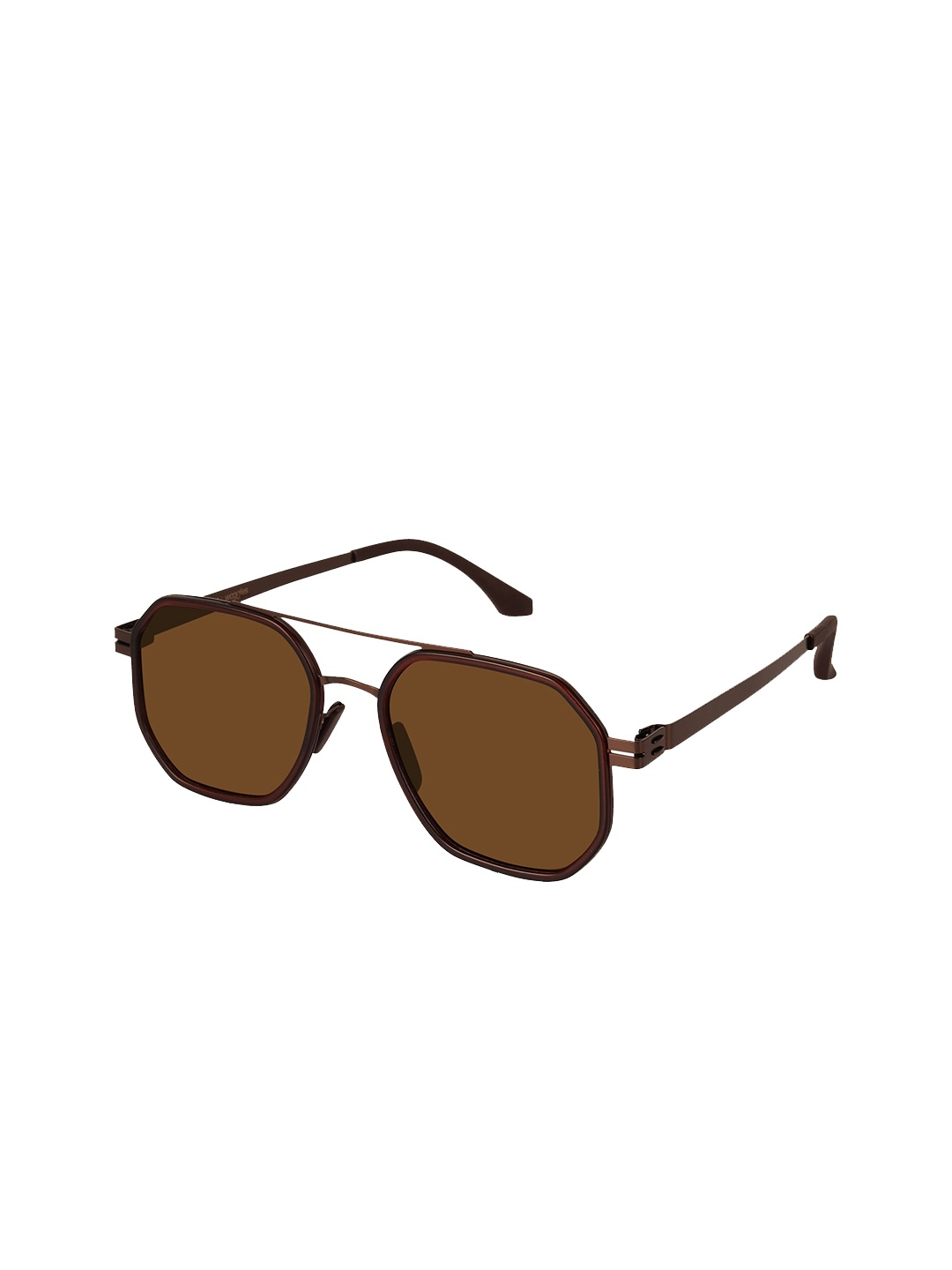 

Woggles Unisex Other Sunglasses with UV Protected Lens, Brown