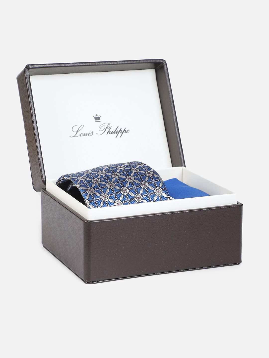 

Louis Philippe Men Accessory Gift Set of, Blue