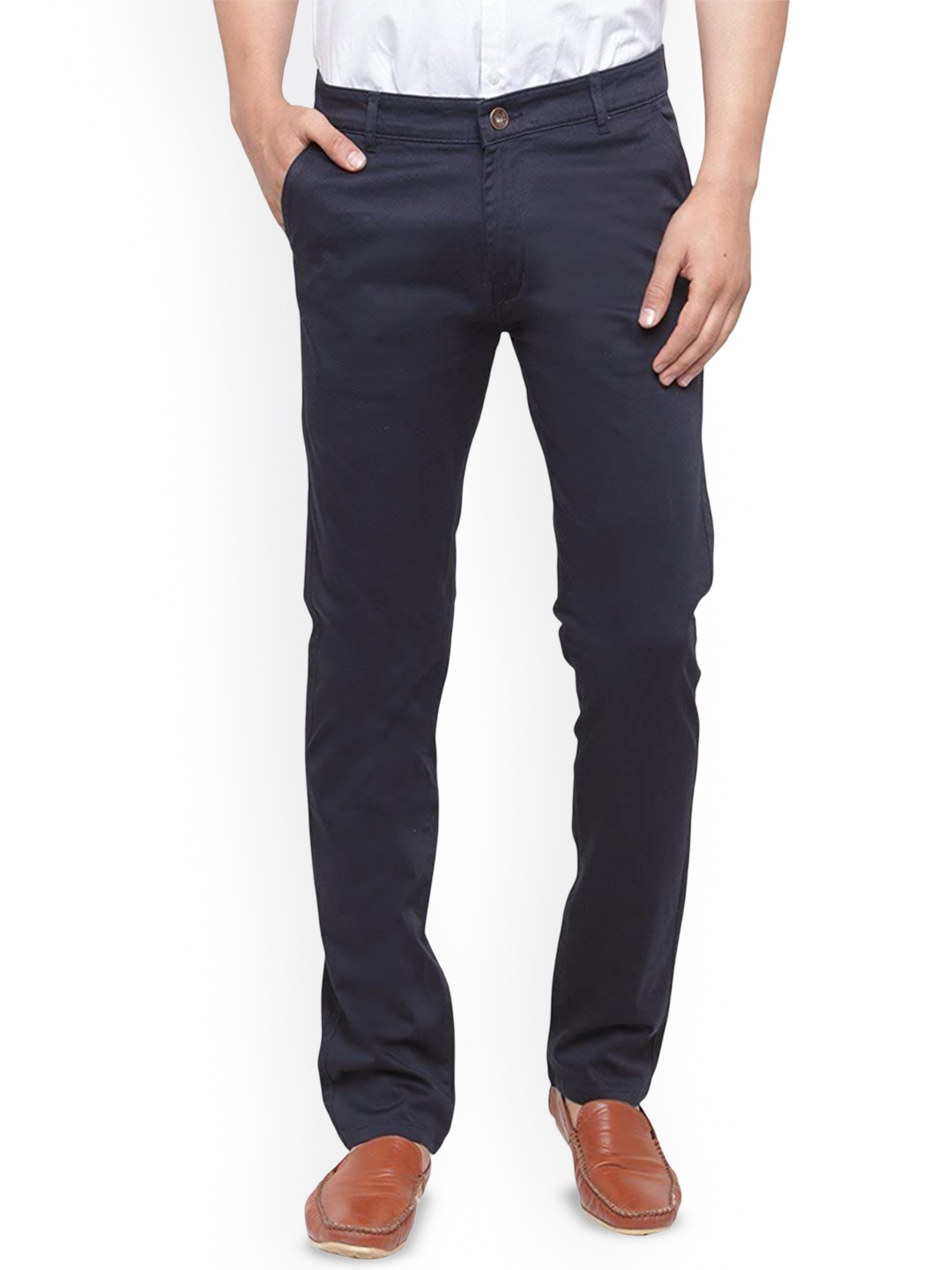 

Ben Martin Men Relaxed Chinos Trousers, Navy blue