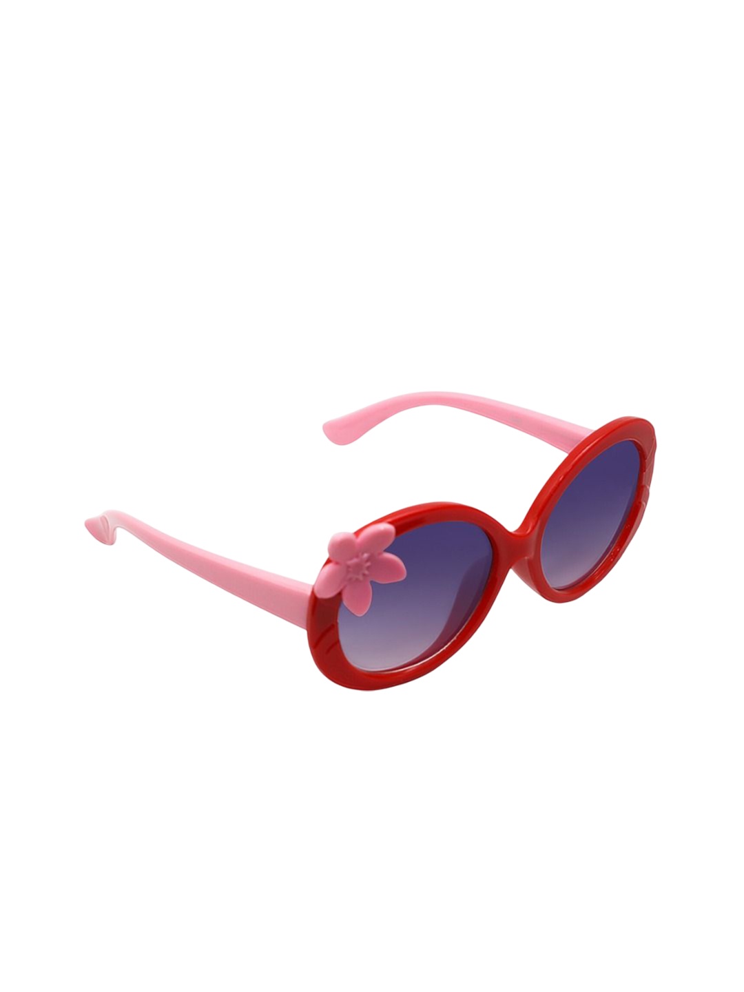 

SHOP FRENZY Unisex Kids Fashion with UV Protected Lens Sunglasses, Black