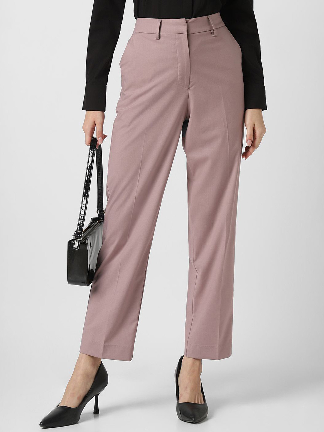 

Van Heusen Woman Women Trousers, Lavender