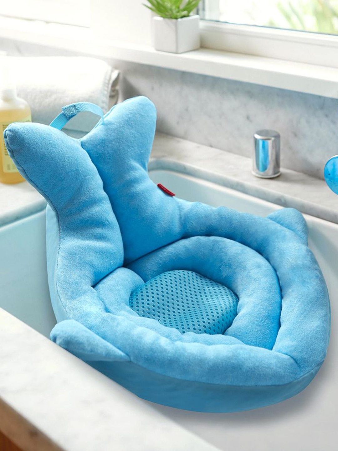 

SKIP HOP Moby Softspot Sink Bather, Blue