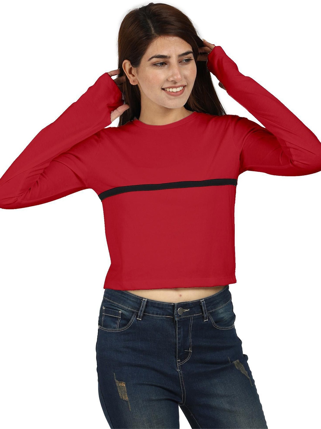

ROARERS Top, Maroon