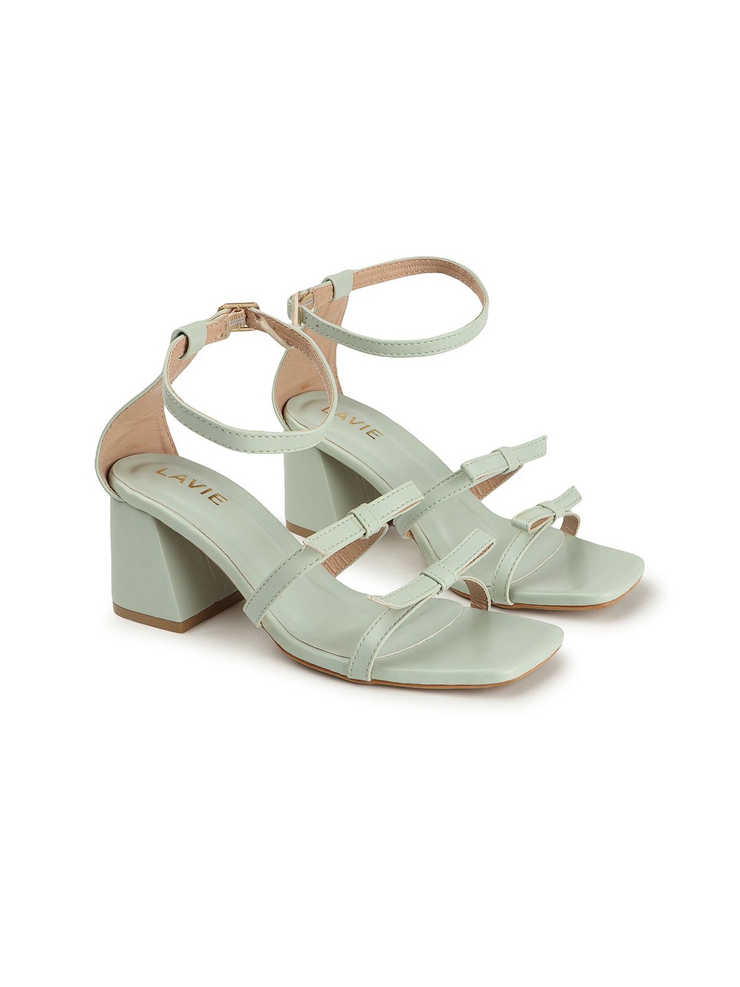 

Lavie Block Sandals, Sea green