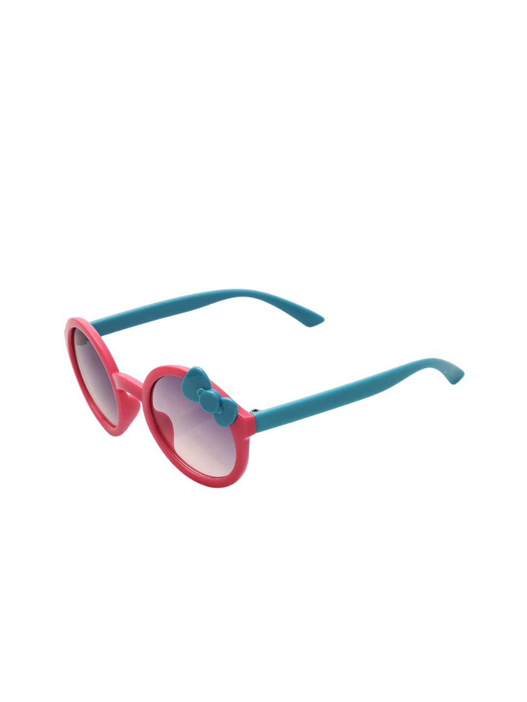 

SHOP FRENZY Unisex Kids Round Sunglasses with UV Protected Lens, Black