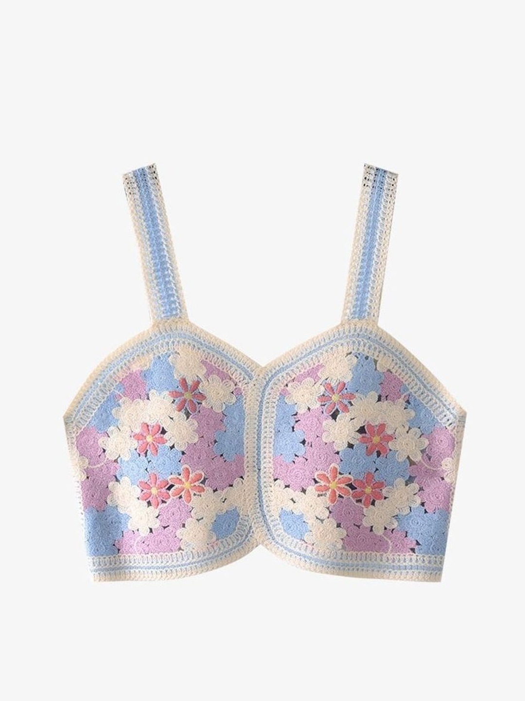 

YLCOMPANY Floral Print Top, Pink